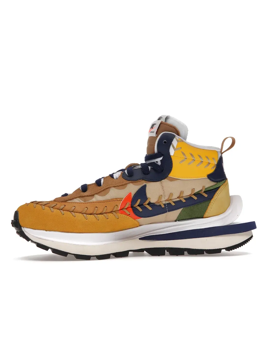 Мужские кроссовки с гибридной подошвой Nike Vaporwaffle Nike — изображение 3 из 4, синий-желтый