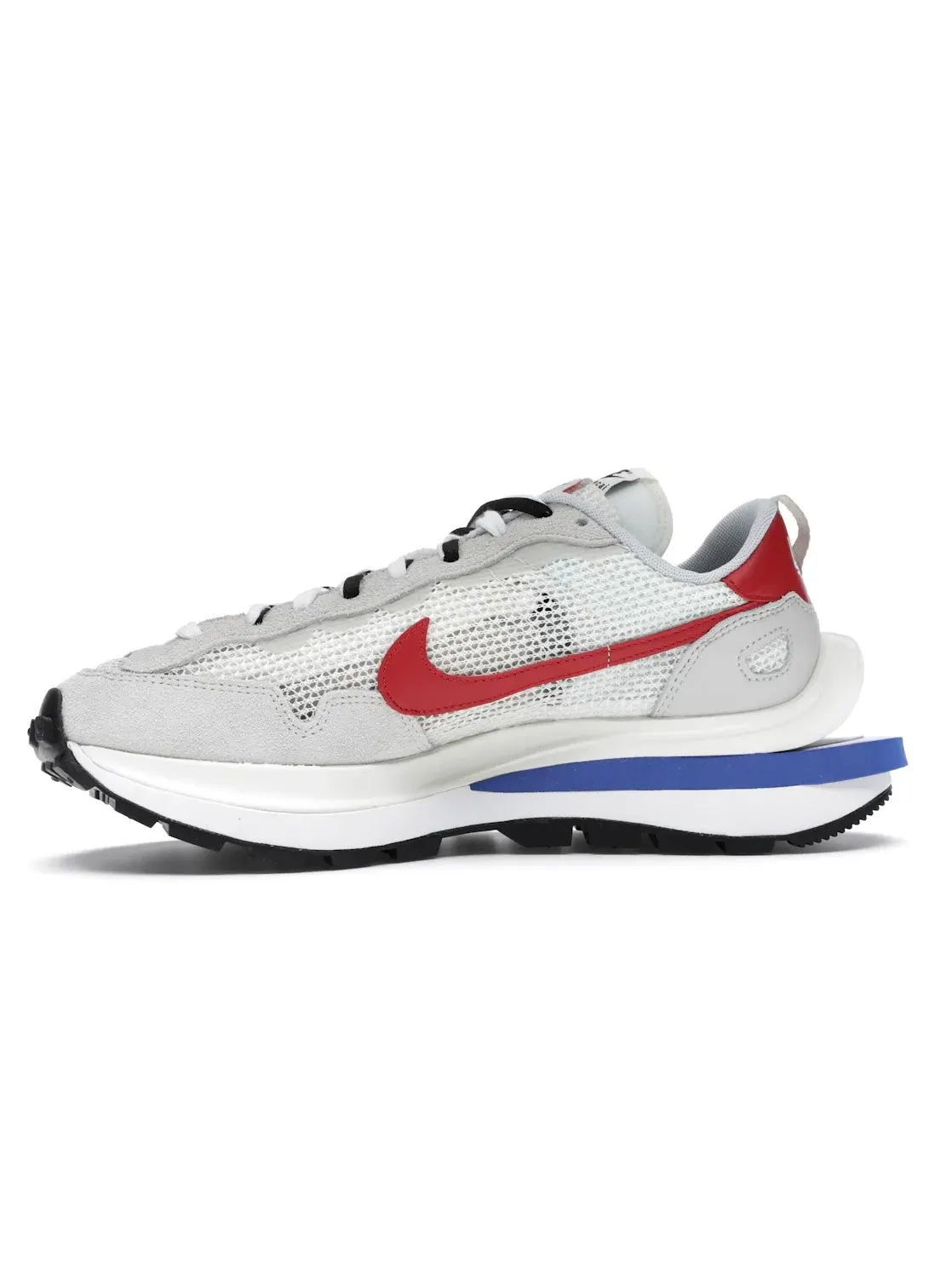 Мужские кроссовки Lifestyle с многослойным дизайном Nike Vaporwaffle, Sail/Sport Fuchsia-Light Bone-Game Royal
