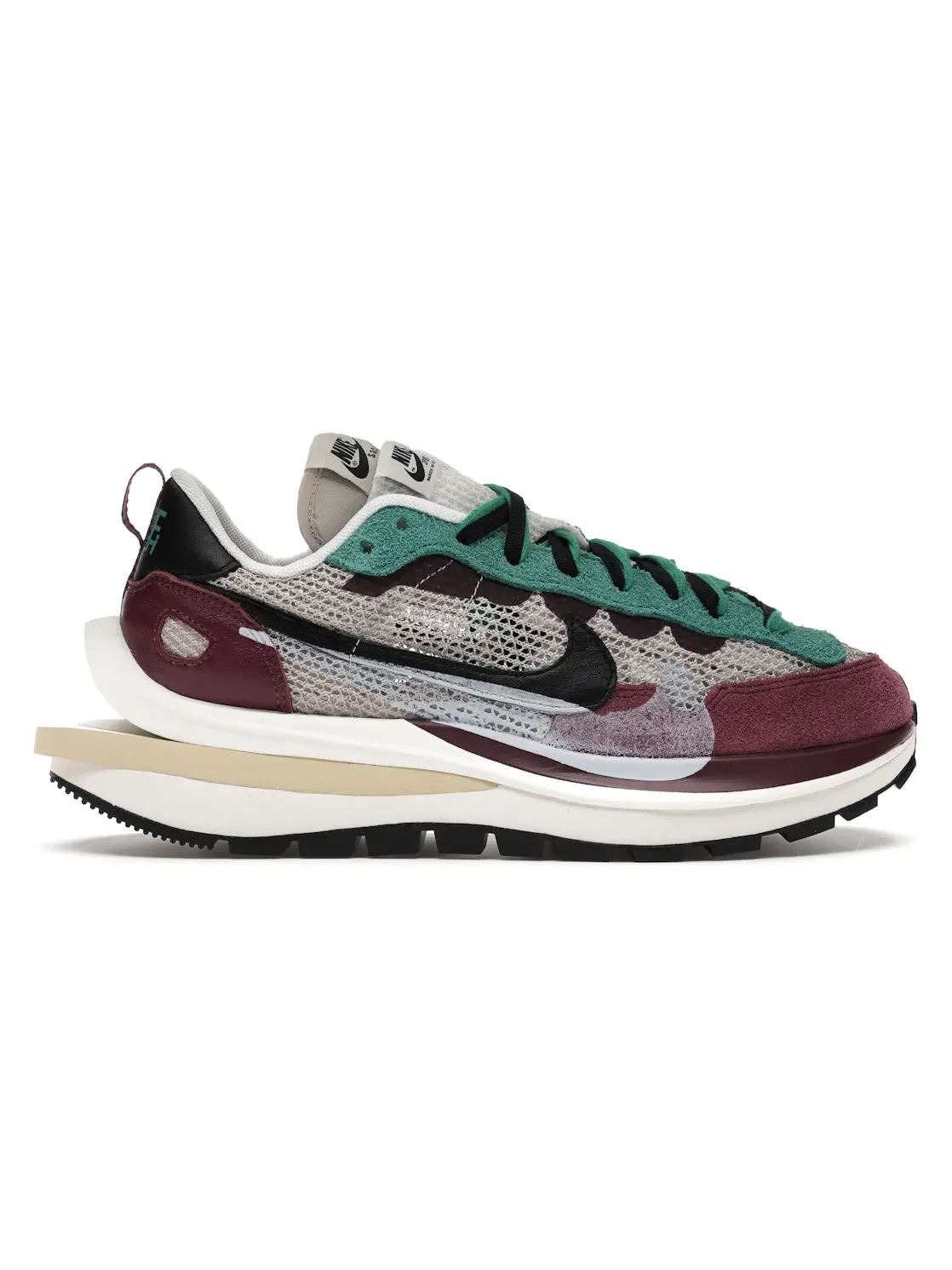 Мужские кроссовки Lifestyle с принтом Nike Vaporwaffle Nike — изображение 1 из 4, черный-красный-зеленый