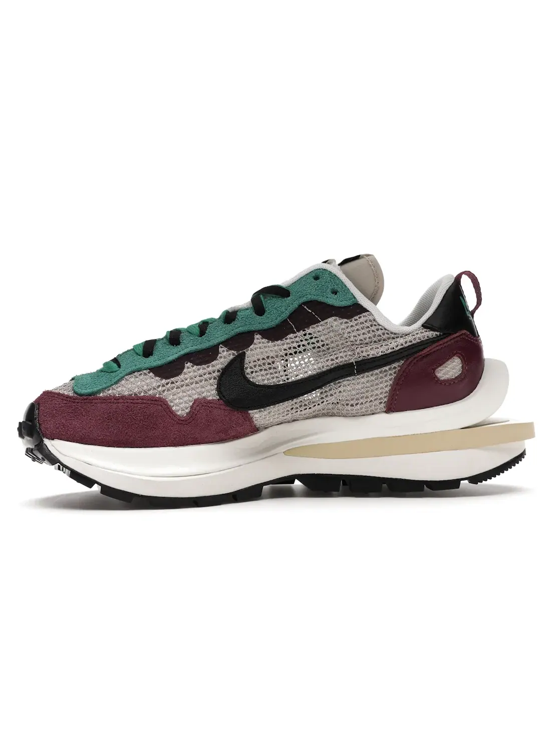 Мужские кроссовки Lifestyle с принтом Nike Vaporwaffle Nike — изображение 3 из 4, черный-красный-зеленый