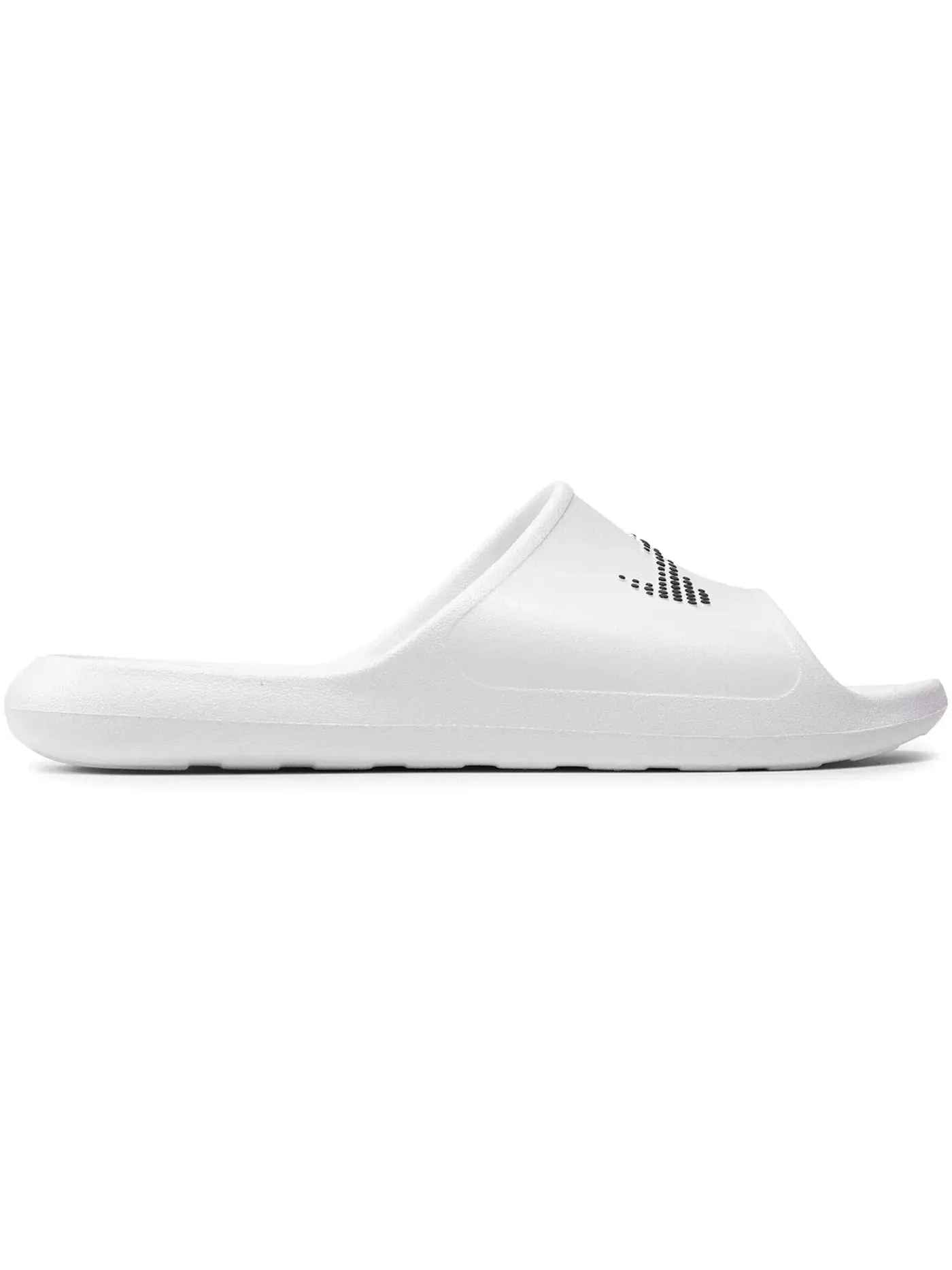 Мужские шлепанцы с принтом Nike Victori One Shower Slide — изображение 1 из 1, белый/белый/черный