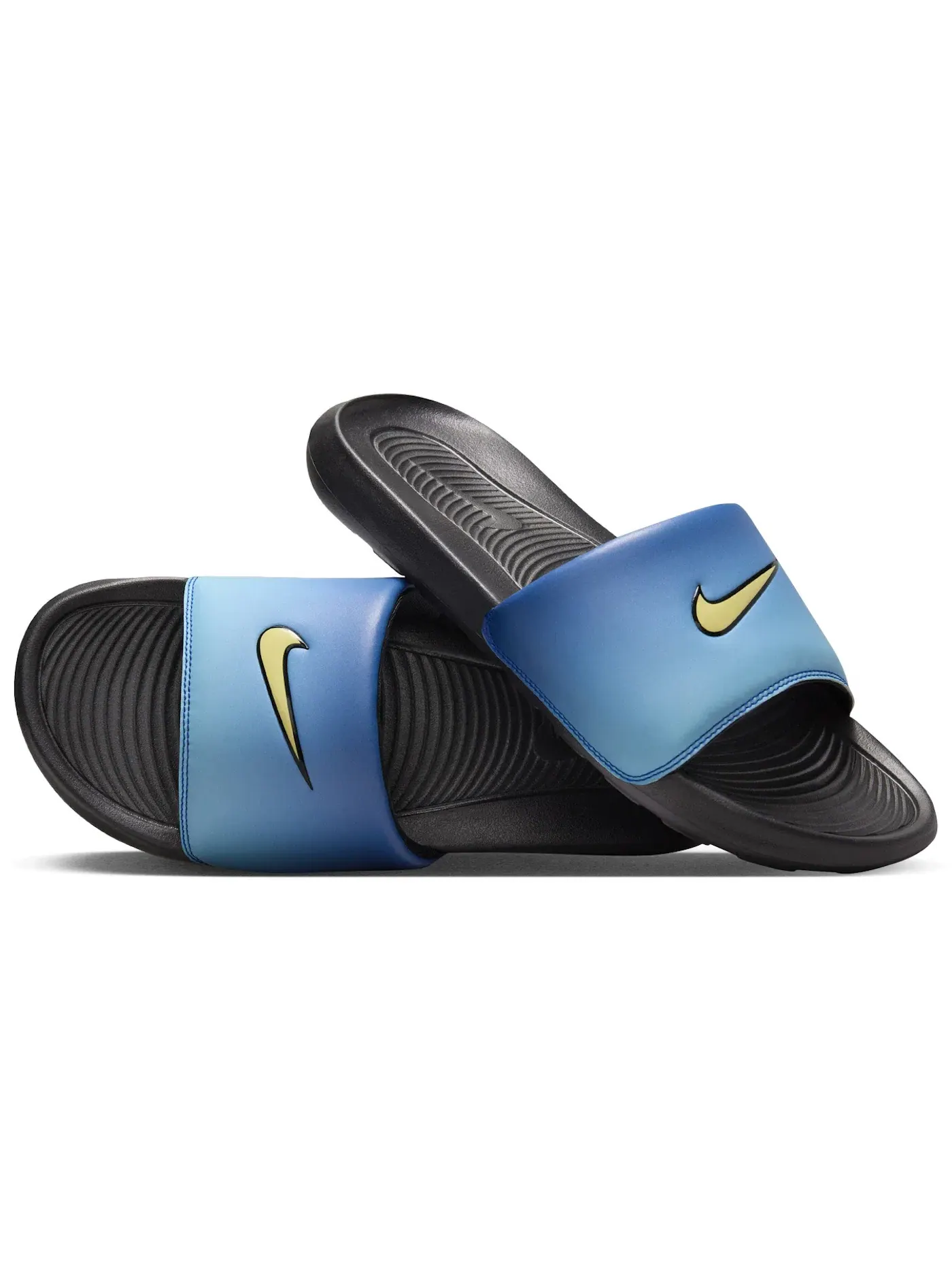 Мужские шлепанцы Nike Victori One Slide — изображение 1 из 1, синий синий черный
