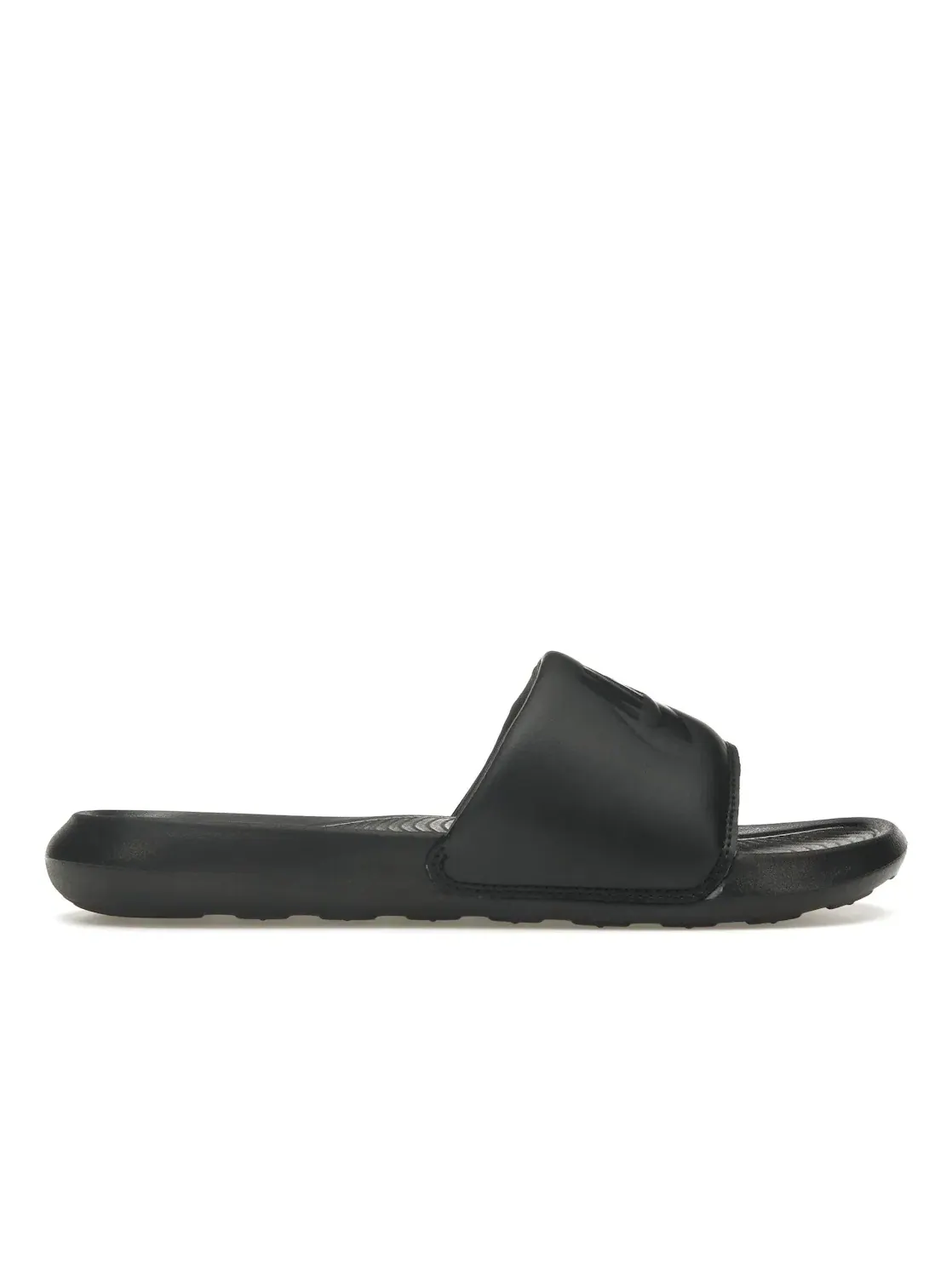 Женские шлепанцы с ремешком Nike Victori One Slide — изображение 1 из 4, черный/черный/черный