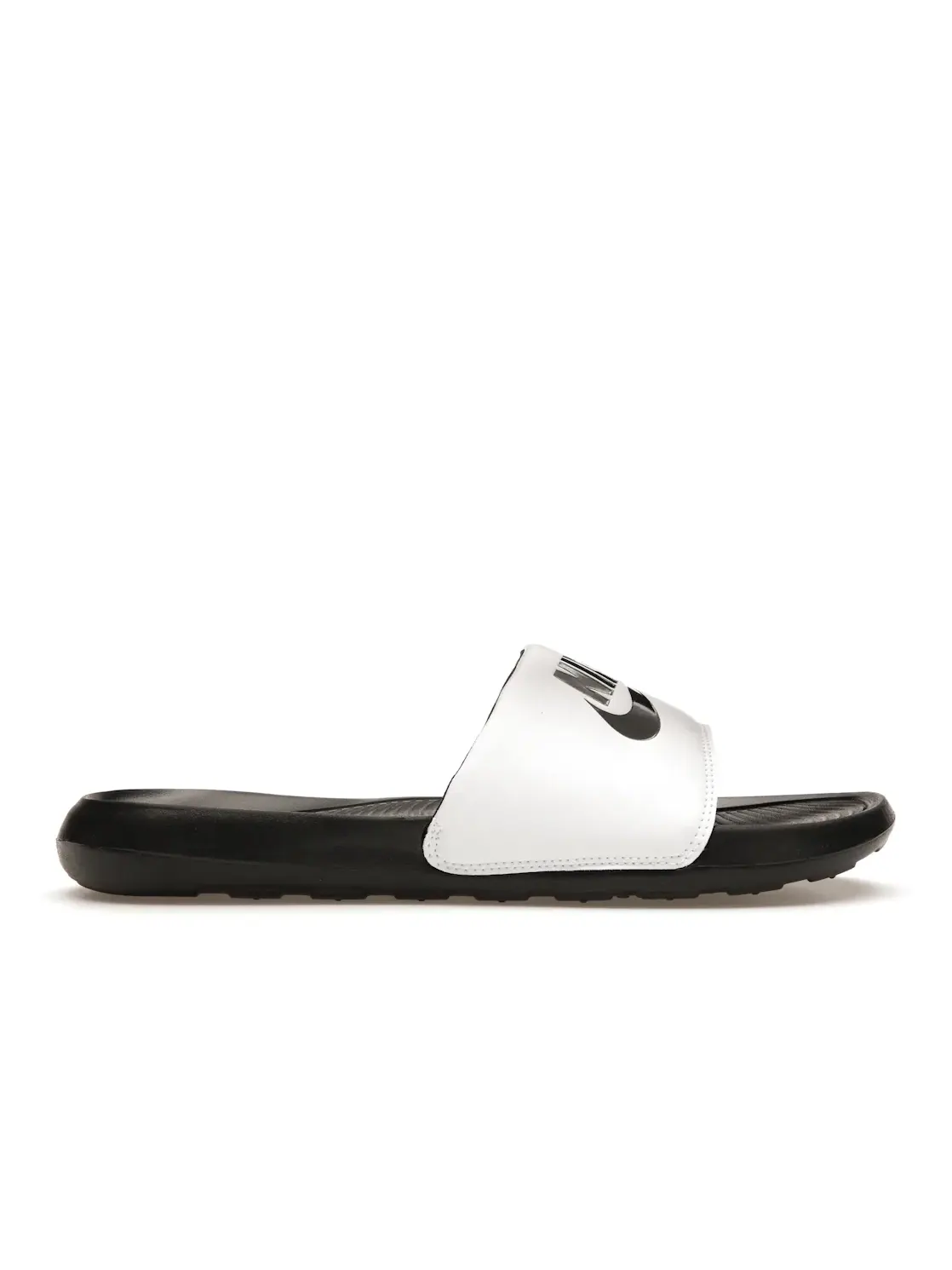 Мужские шлепанцы с одним ремешком Nike Victori One Slide — изображение 1 из 4, черный/черный/белый