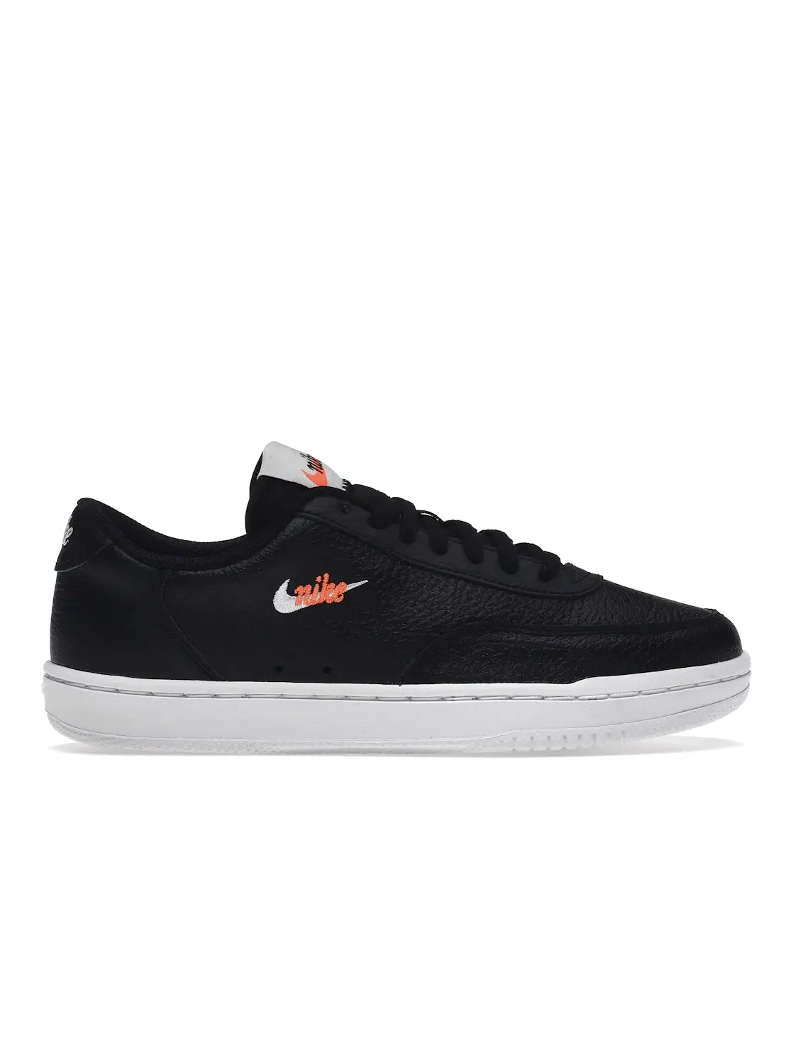 Женские кроссовки Lifestyle Nike Vintage Court Premium — изображение 1 из 4, черный/оранжевый/белый