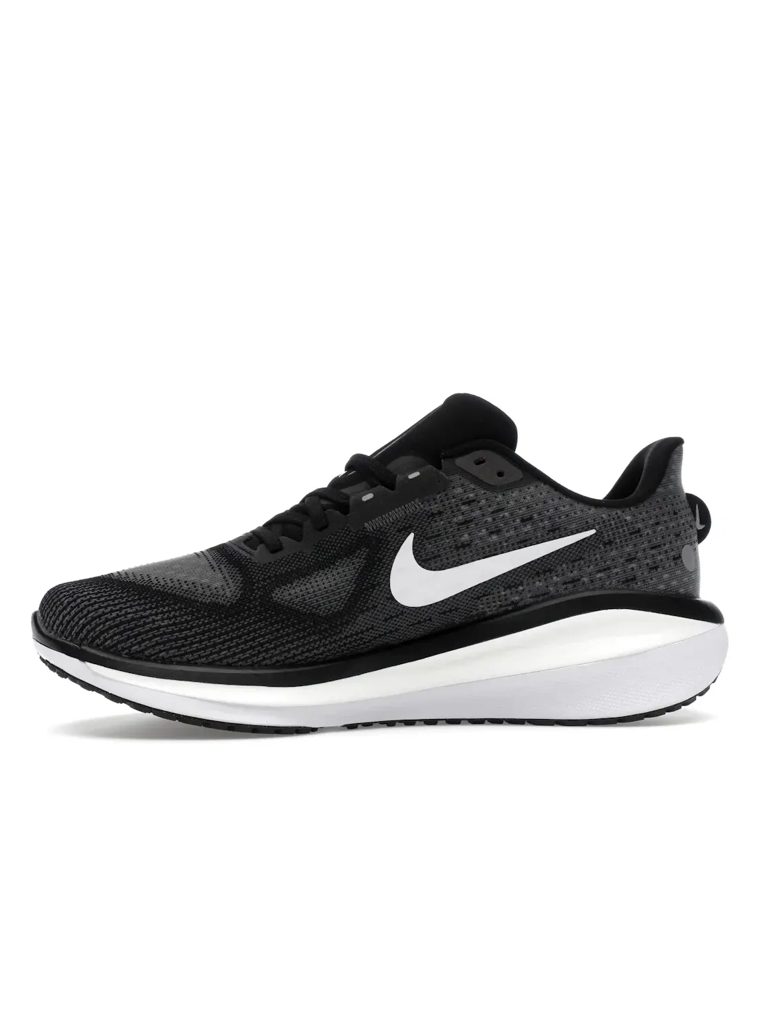 Мужские кроссовки для бега Nike Vomero 17 — изображение 3 из 4, черный//белый