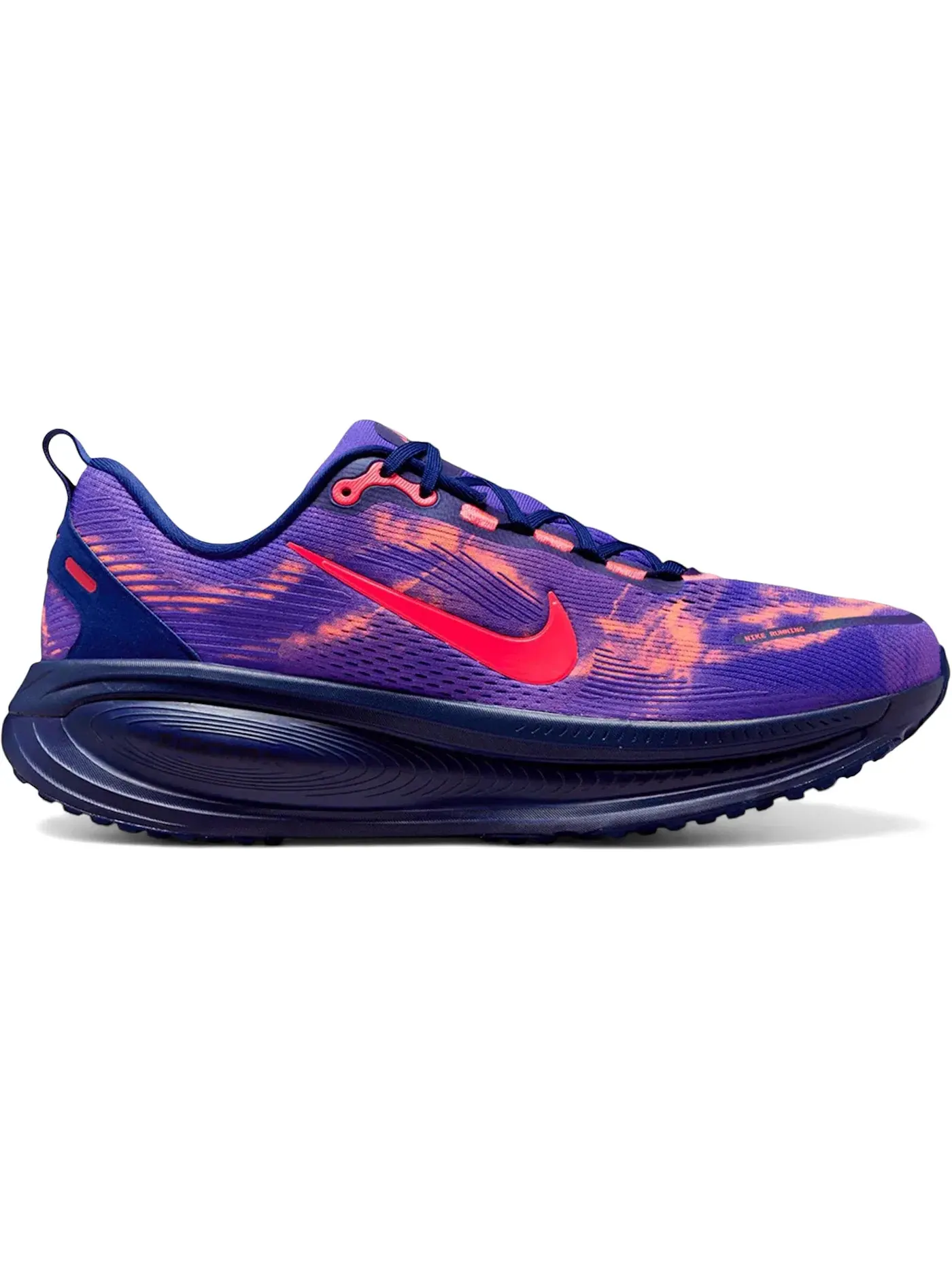 Мужские кроссовки для бега с амортизацией Nike Vomero 18 Nike — изображение 1 из 1, индиго/синий/оранжевый