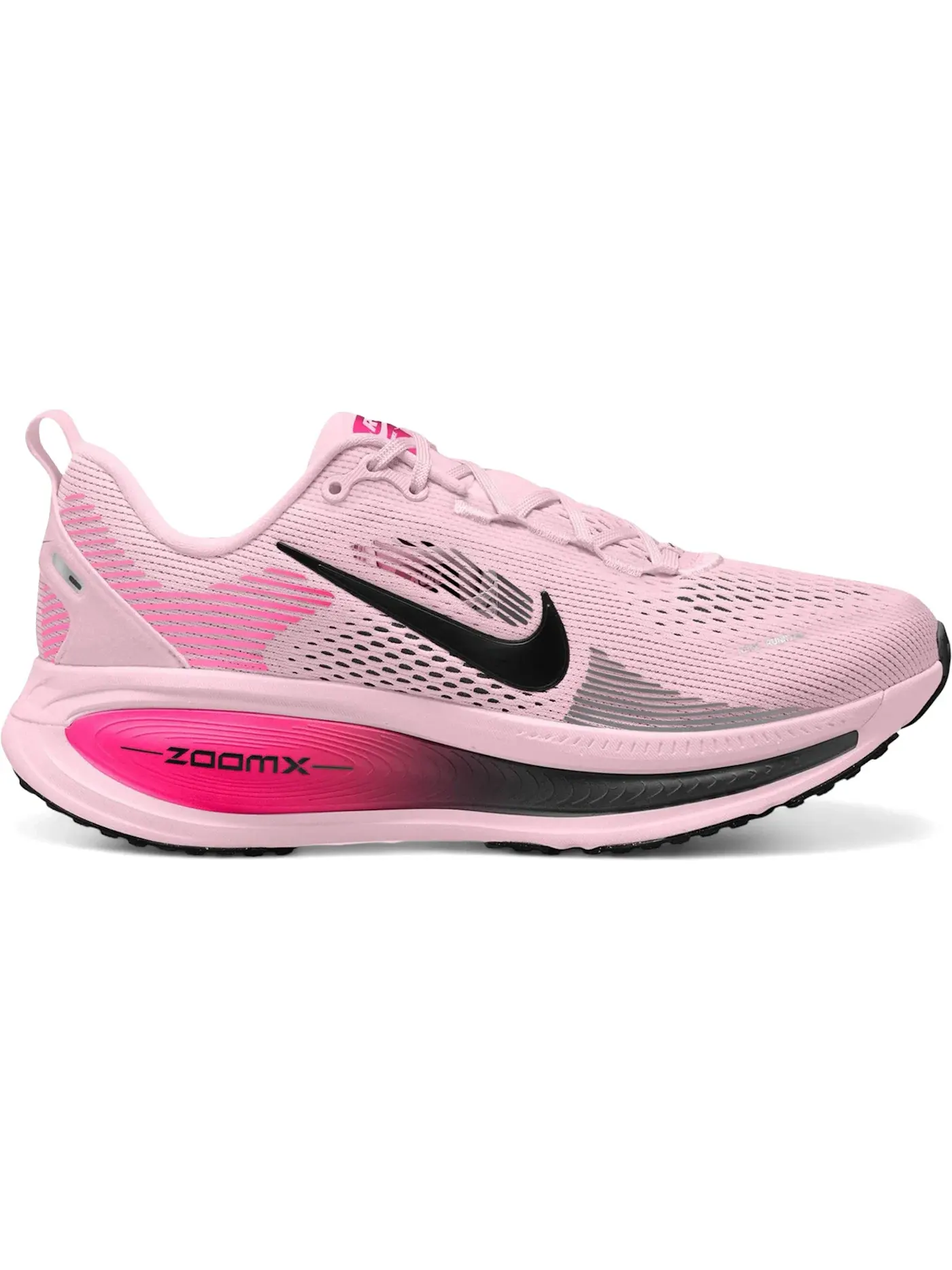 Мужские кроссовки для бега с ярким дизайном Nike Vomero 18 Nike — изображение 1 из 1, розовый/розовый/черный