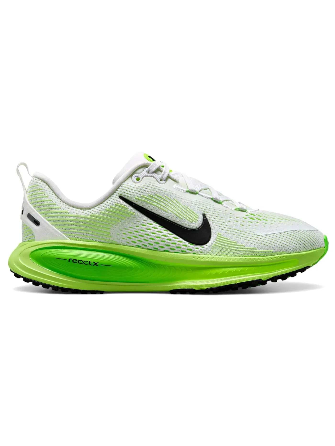 Детские кроссовки для бега Nike Vomero 18 Nike — изображение 1 из 1, белый/зеленый//черный