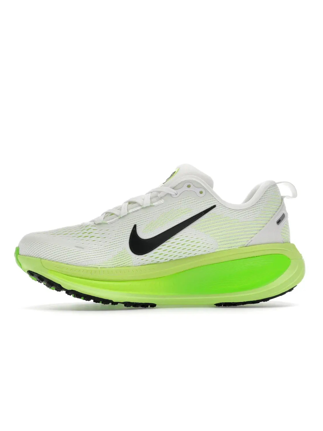 Женские кроссовки для бега Nike Vomero 18 Nike — изображение 3 из 4, белый/зеленый//черный