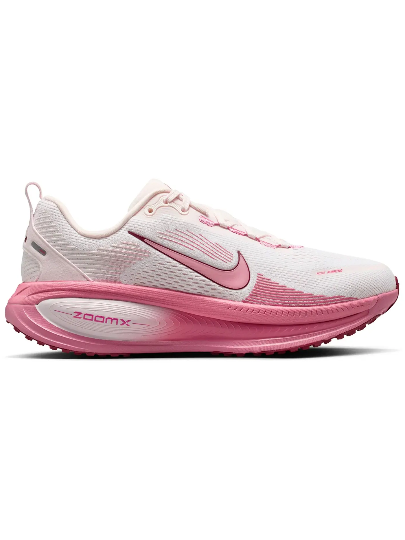 Женские кроссовки для бега Nike Vomero 18 — изображение 1 из 1, белый розовый красный