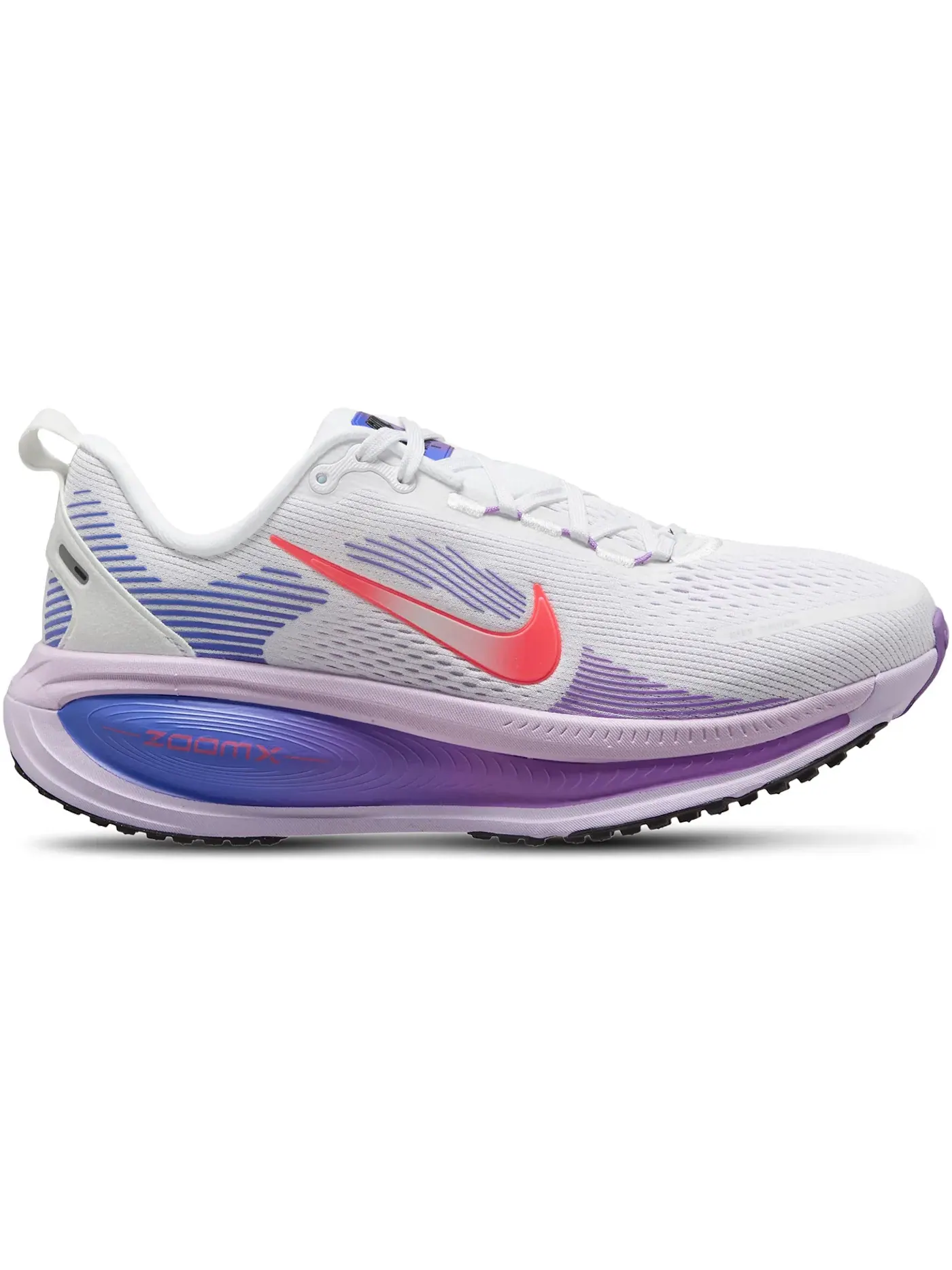 Женские кроссовки для бега Nike Vomero 18 — изображение 1 из 1, белый фиолетовый