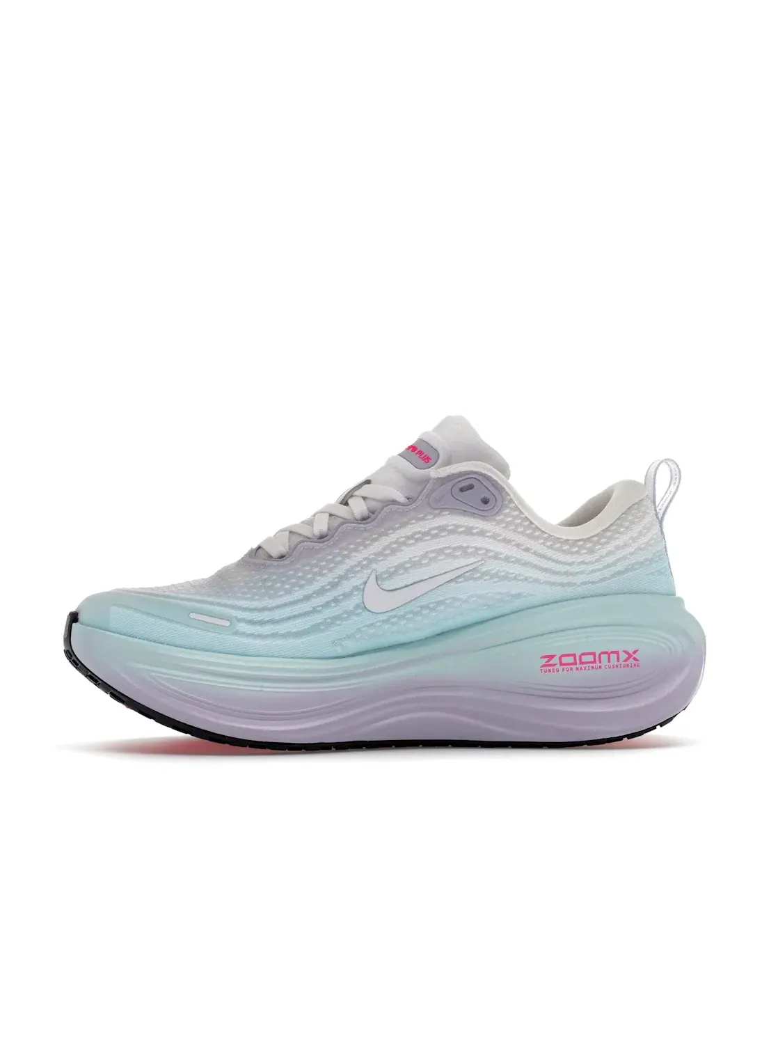 Женские кроссовки для бега с максимальной амортизацией Nike Vomero Plus — изображение 3 из 4, белый/темный/мульти