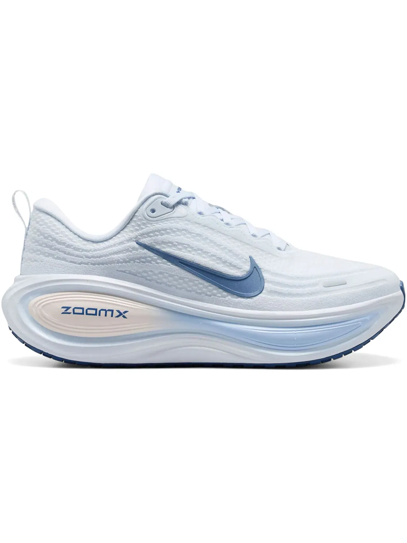 Женские кроссовки для бега Nike Vomero Plus — изображение 1 из 1, белый серый темно-синий