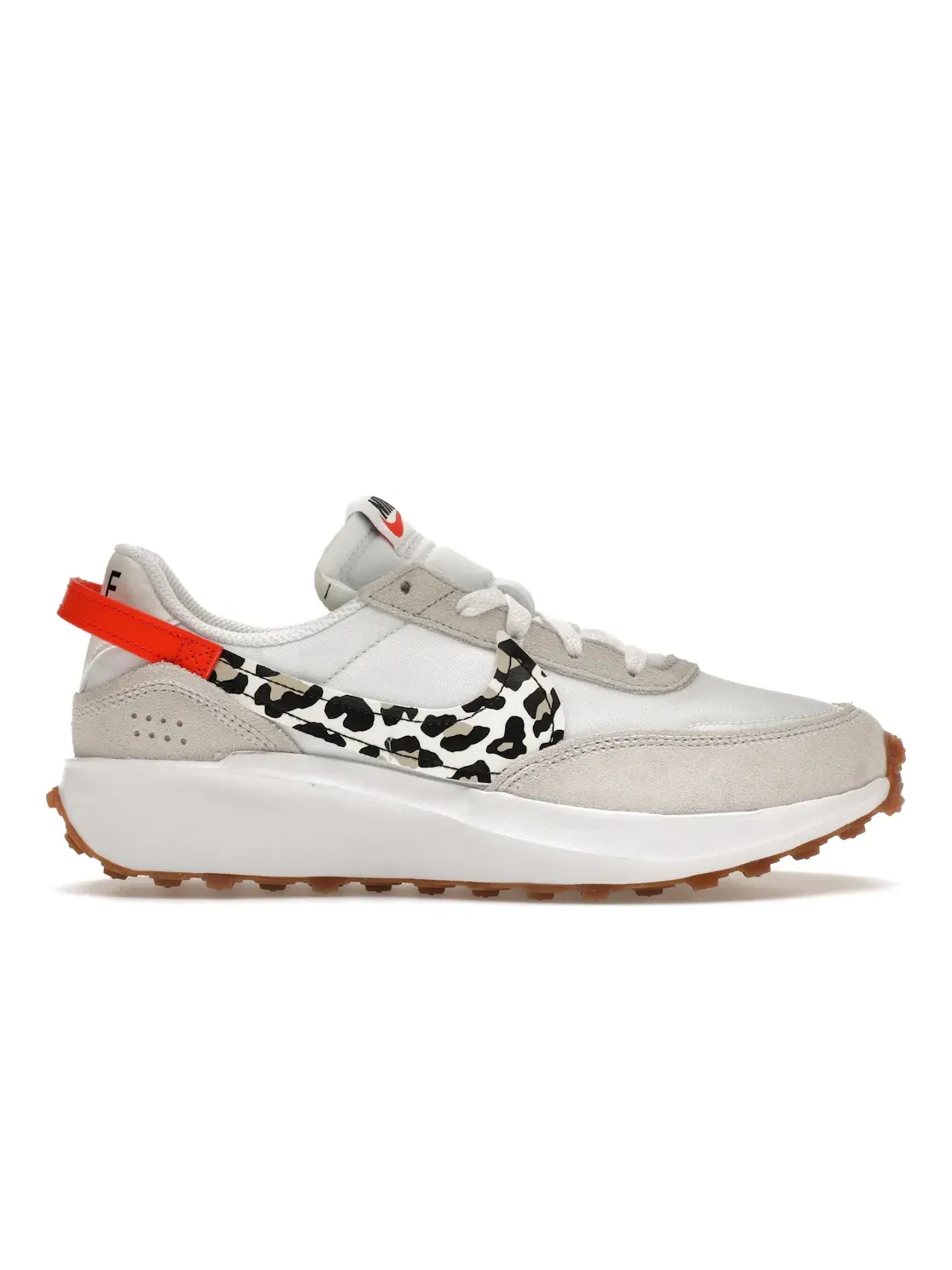 Женские кроссовки Lifestyle Nike Waffle Debut — изображение 1 из 4, белый/оранжевый