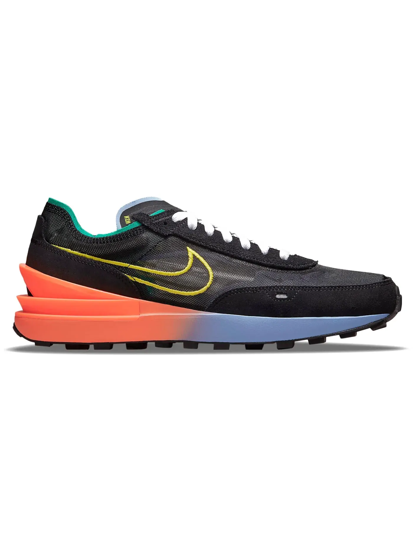Мужские кроссовки Nike Waffle One — изображение 1 из 1, черный///желтый