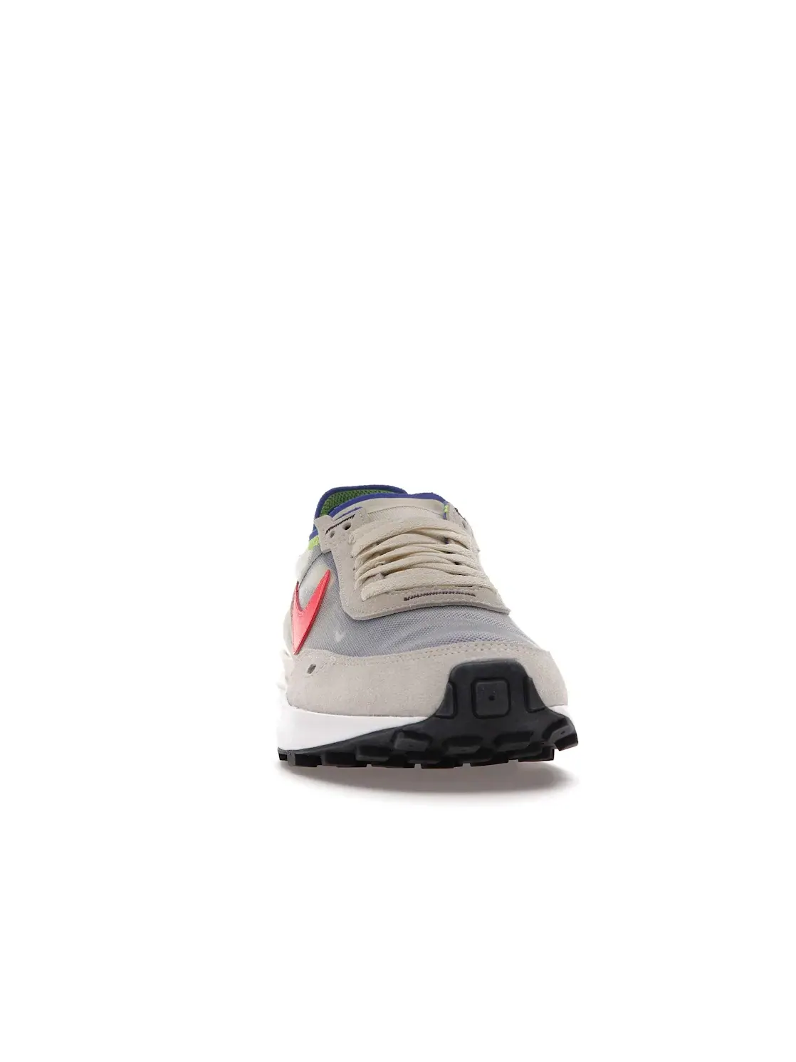 Мужские кроссовки на шнуровке Nike Waffle One, Coconut Milk/Bright Crimson-Hyper Royal — изображение 2 из 4