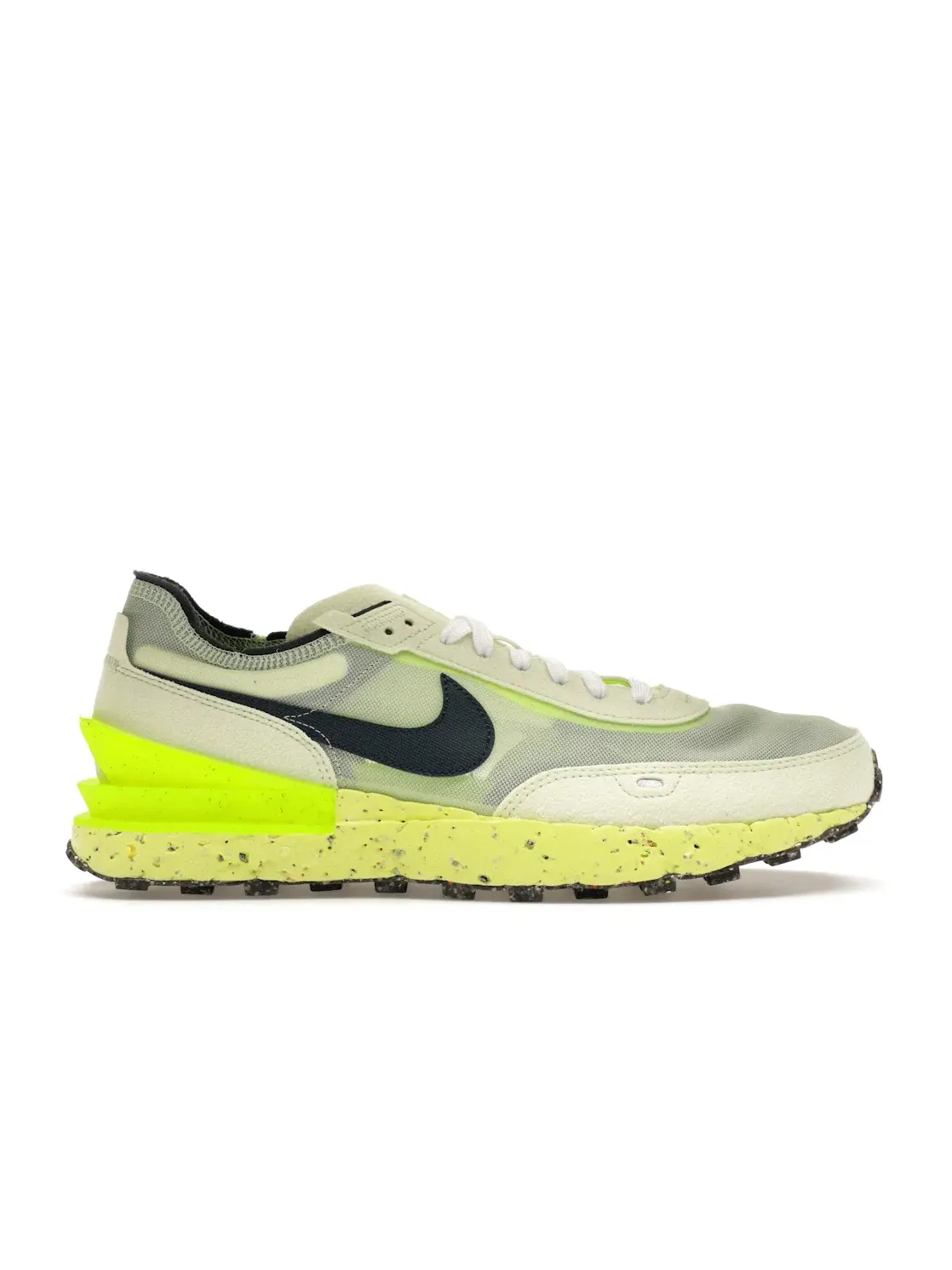 Мужские кроссовки повседневные Nike Waffle One Crater — изображение 1 из 4, белый/темно-синий