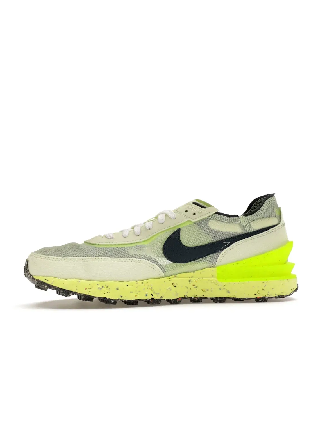 Мужские кроссовки повседневные Nike Waffle One Crater — изображение 3 из 4, белый/темно-синий