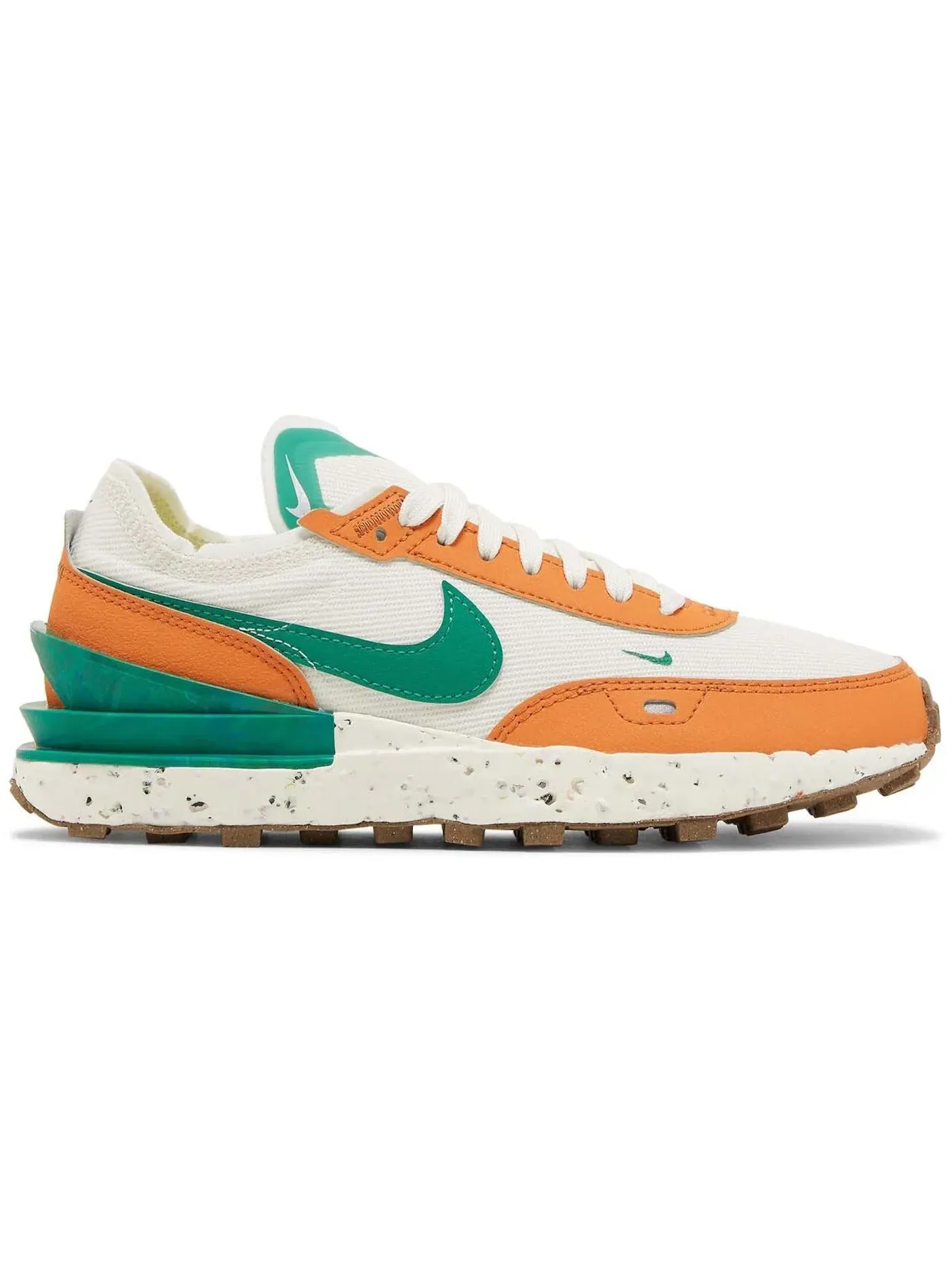 Женские кроссовки для повседневной носки Nike Waffle One Crater — изображение 1 из 1, коричневый