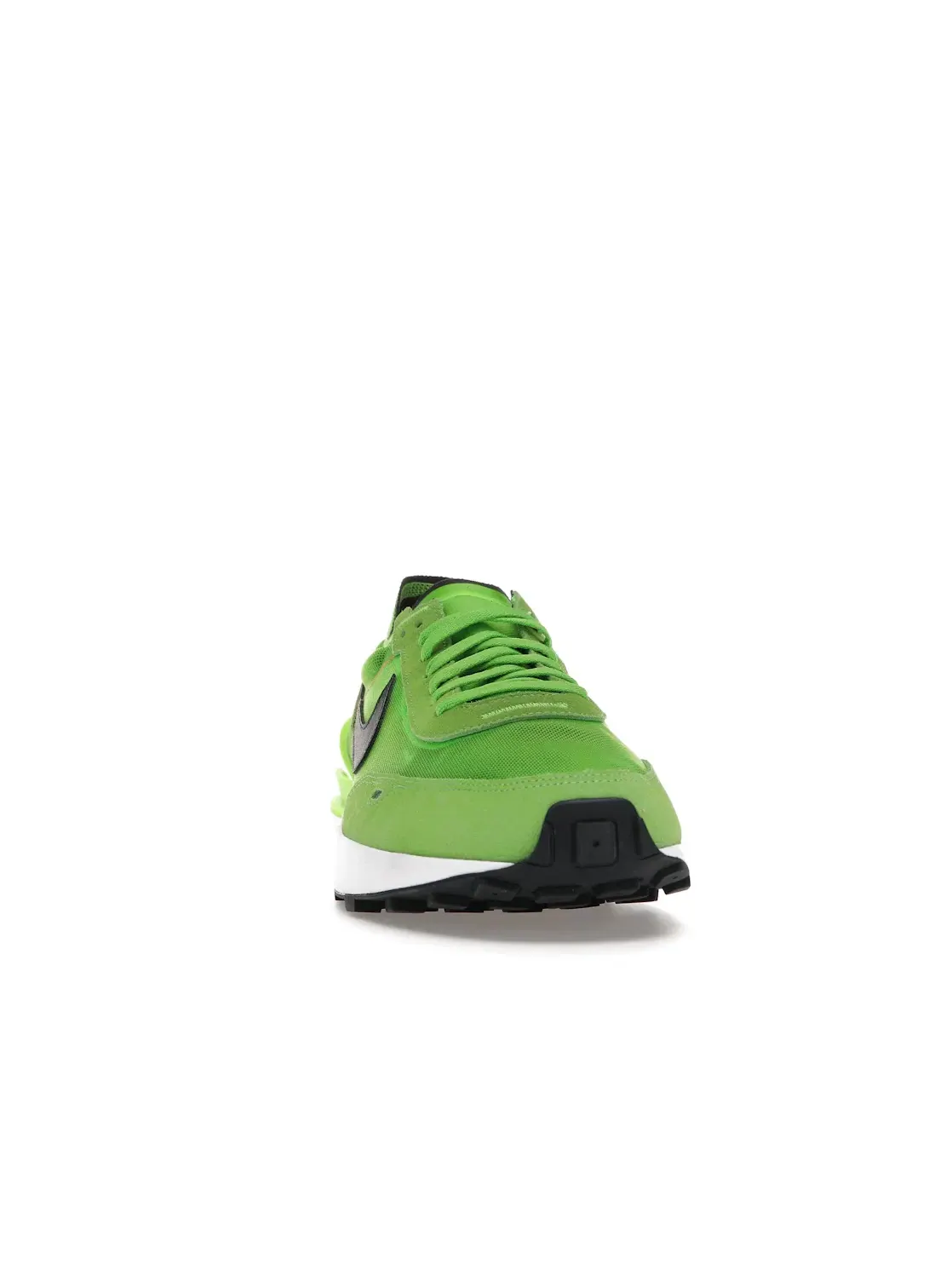 Мужские кроссовки Lifestyle с обновленной подошвой Nike Waffle One — изображение 2 из 4, зеленый/-черный