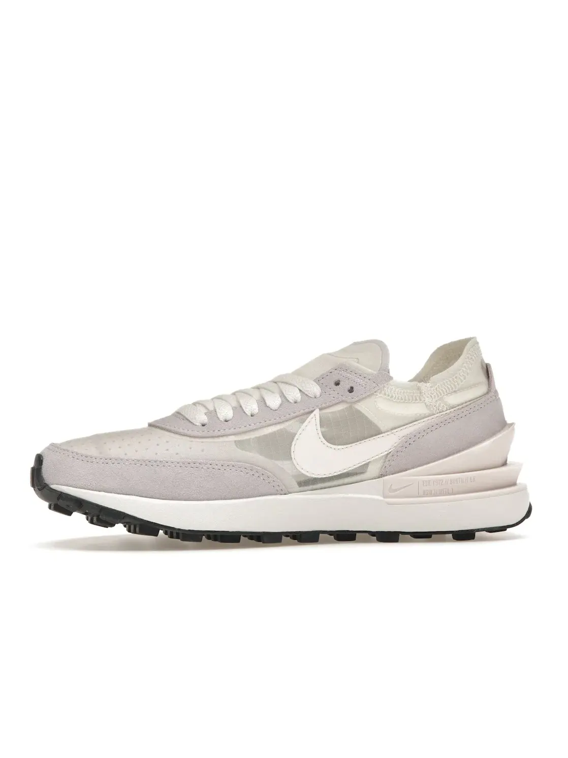 Женские кроссовки Lifestyle Nike Waffle One — изображение 3 из 4, белый//светлый розовый