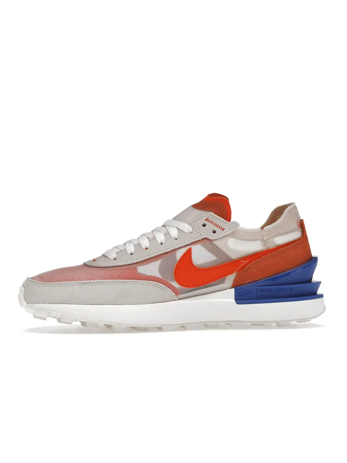 Женские кроссовки Lifestyle Nike Waffle One — изображение 3 из 4, белый///оранжевый