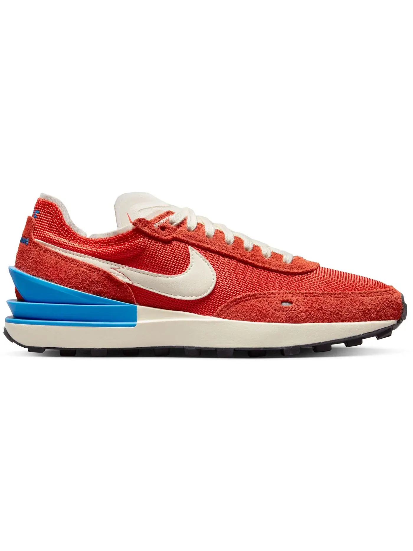 Женские кроссовки Lifestyle Nike Waffle One — изображение 1 из 1, красный/светлый синий