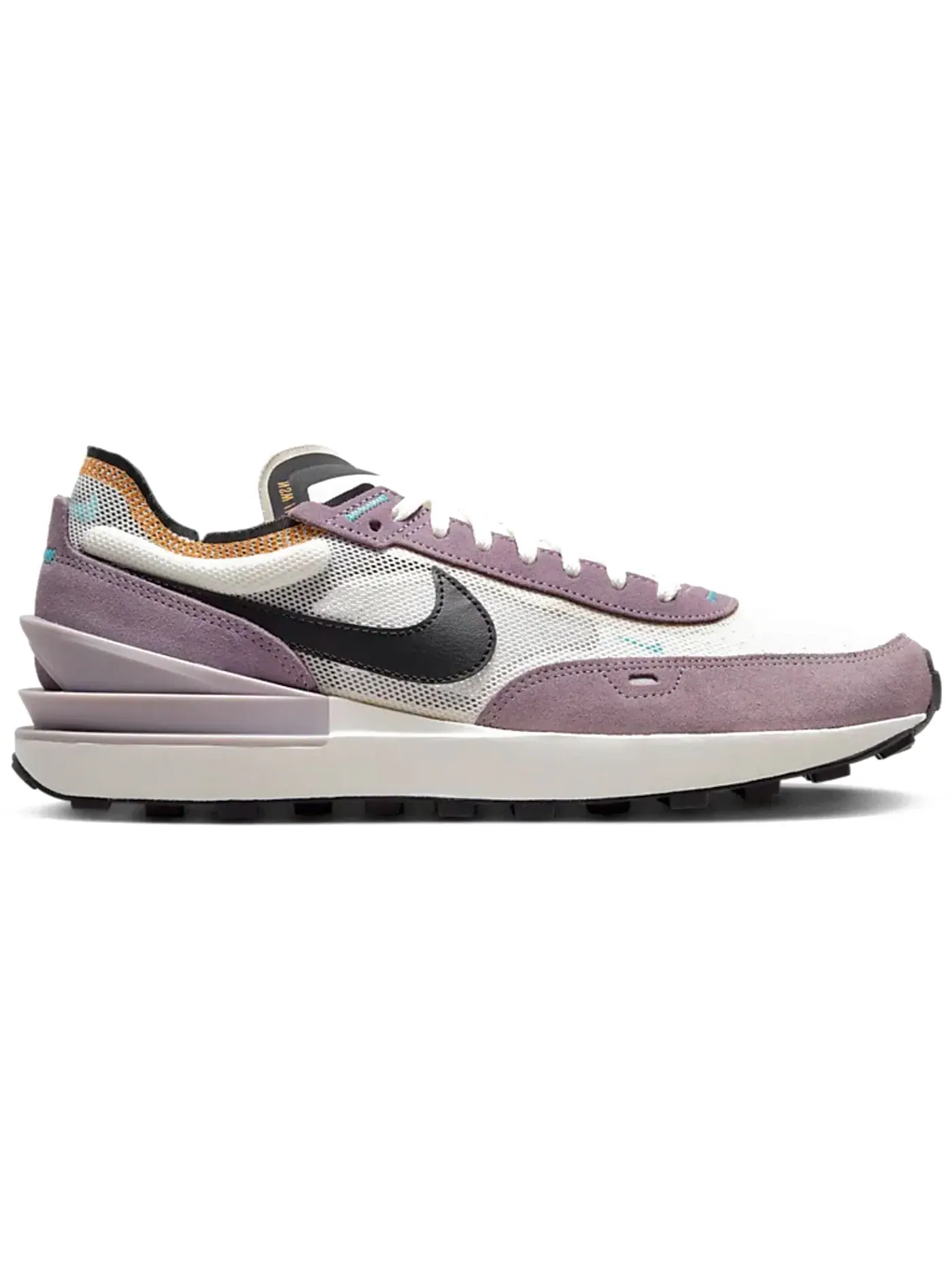 Мужские кроссовки для повседневной носки Nike Waffle One Nike — изображение 1 из 1, фиолетовый черный