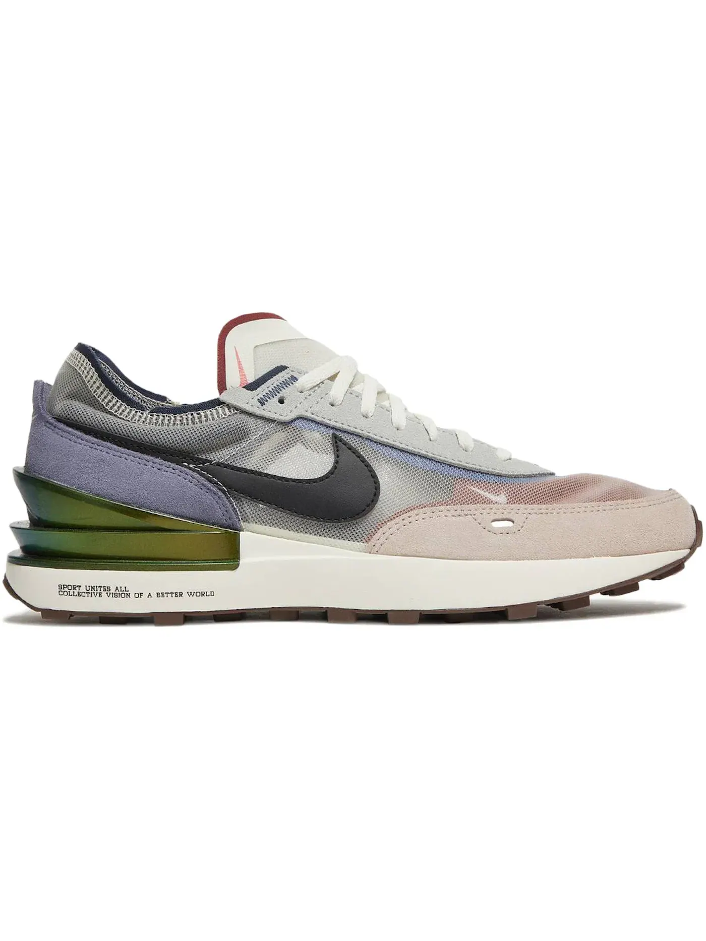 Мужские кроссовки для повседневной носки Nike Waffle One The Great Unity Nike — изображение 1 из 1, черный