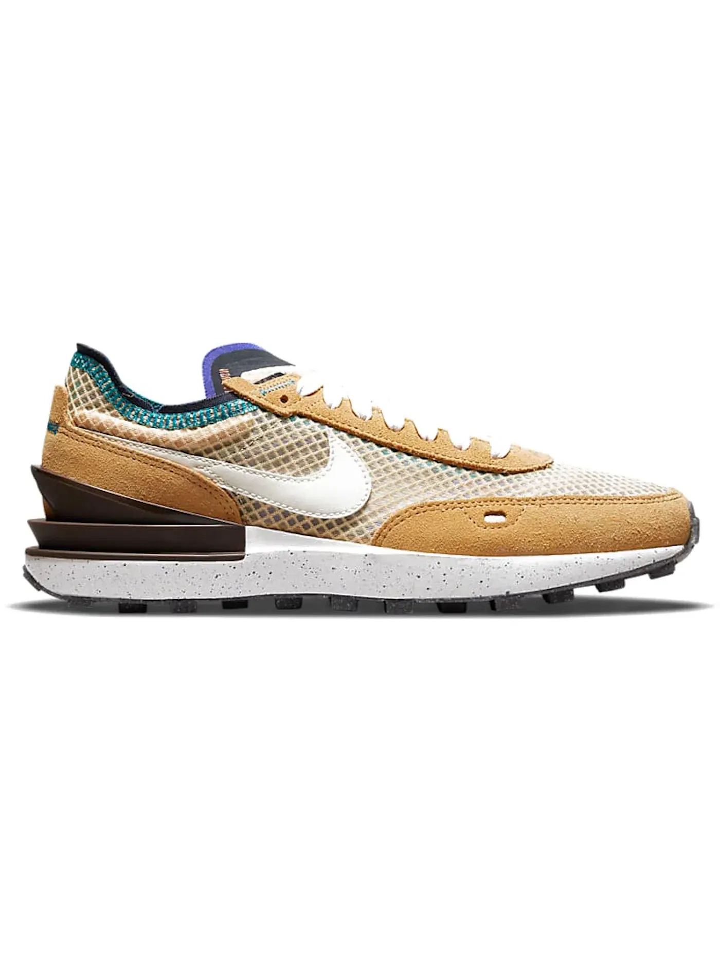 Женские кроссовки lifestyle Nike Waffle One — изображение 1 из 1, коричневый