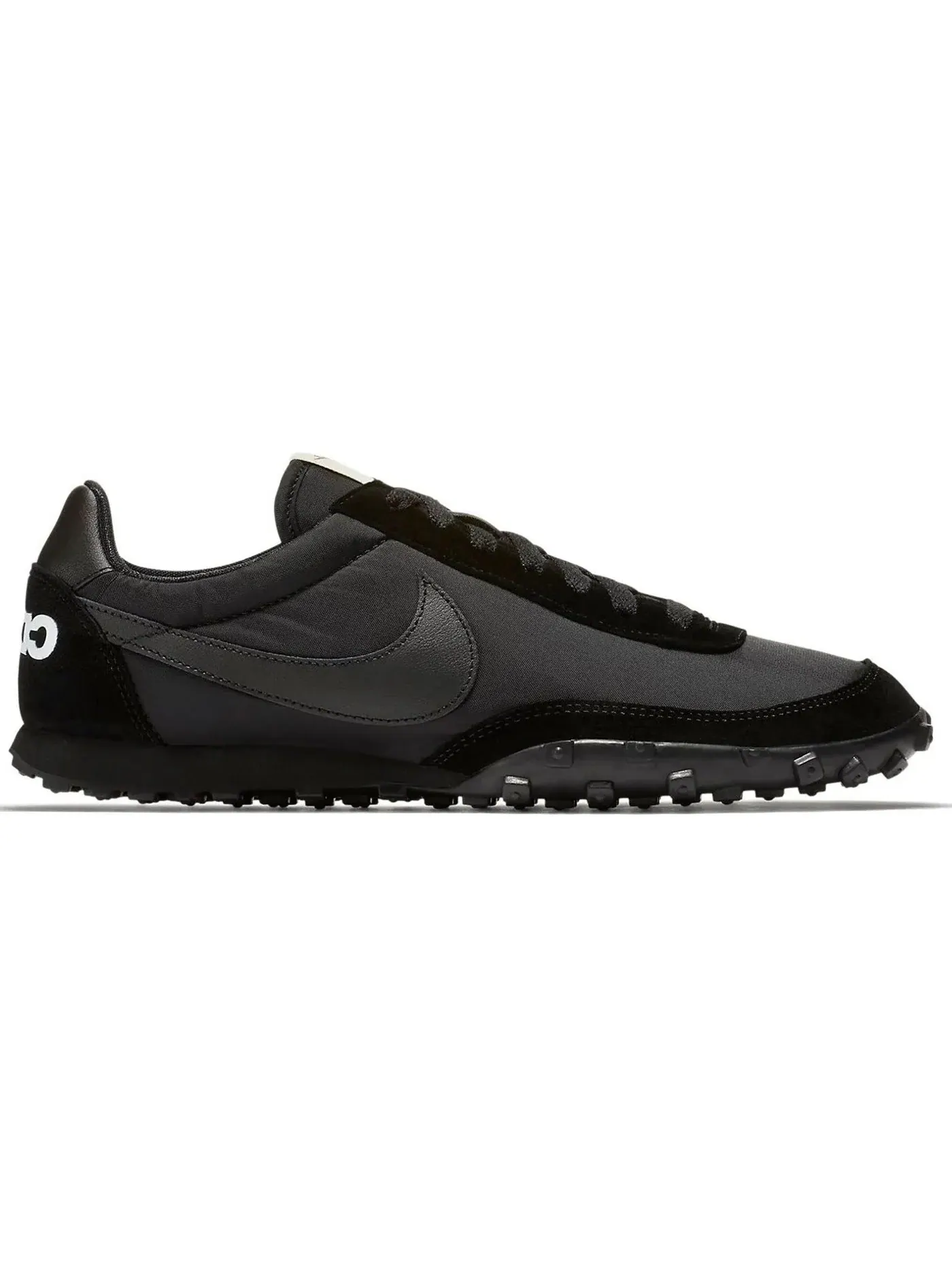 Мужские кроссовки Lifestyle с длинным шнурком Nike Waffle Racer 17 Nike — изображение 1 из 1, черный/белый