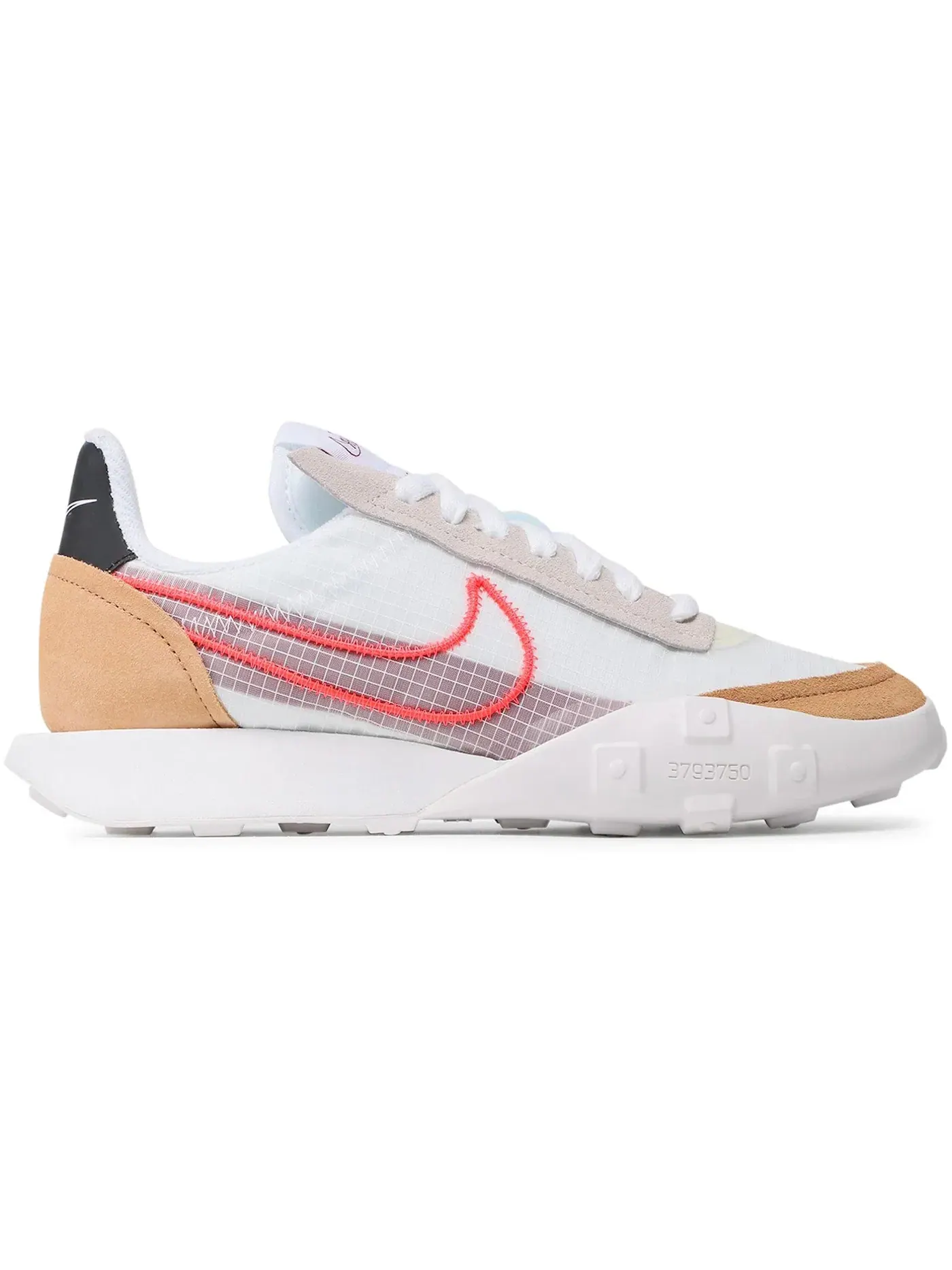 Женские кроссовки Lifestyle Nike Waffle Racer 2X — изображение 1 из 1, белый яркий красный