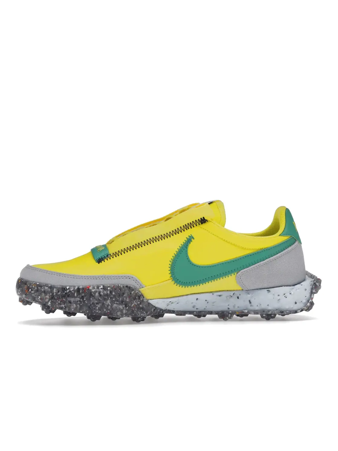 Женские кроссовки Lifestyle Nike Nike Waffle Racer Crater — изображение 3 из 4, желтый//синий/зеленый