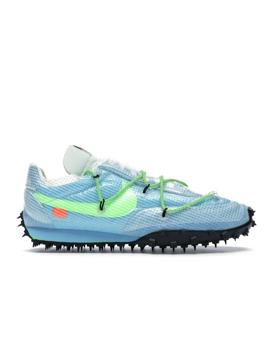 Женские кроссовки Lifestyle Nike Waffle Racer — изображение 1 из 4, черный-зеленый