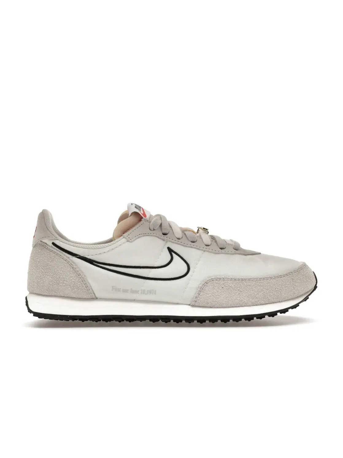 Мужские кроссовки ретро с вафельной подошвой Nike Waffle Trainer 2 — изображение 1 из 4, натуральный/черный