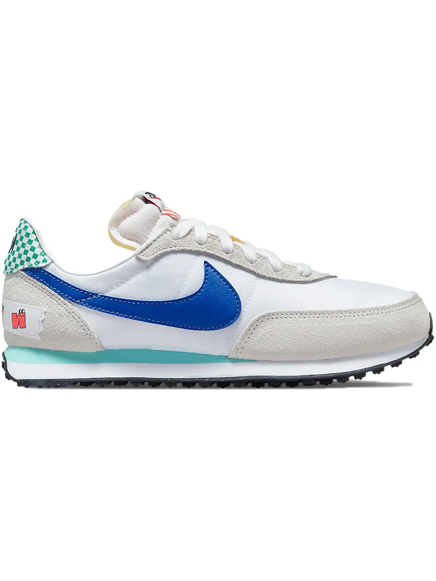 Детские кроссовки Lifestyle Nike Waffle Trainer 2 — изображение 1 из 1, белый/красный/синий