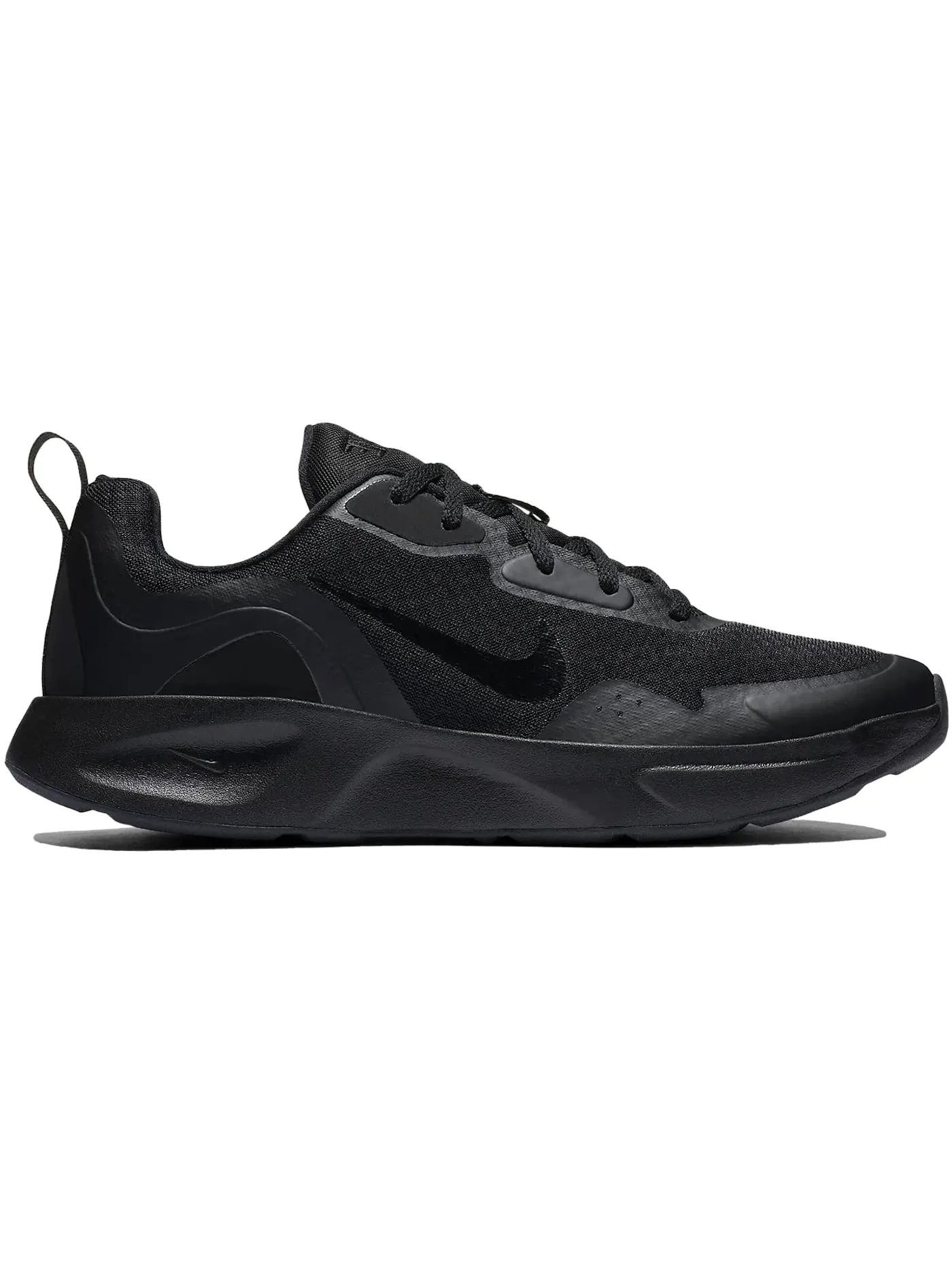 Женские кроссовки Lifestyle Nike Wearallday — изображение 1 из 1, черный/черный/черный