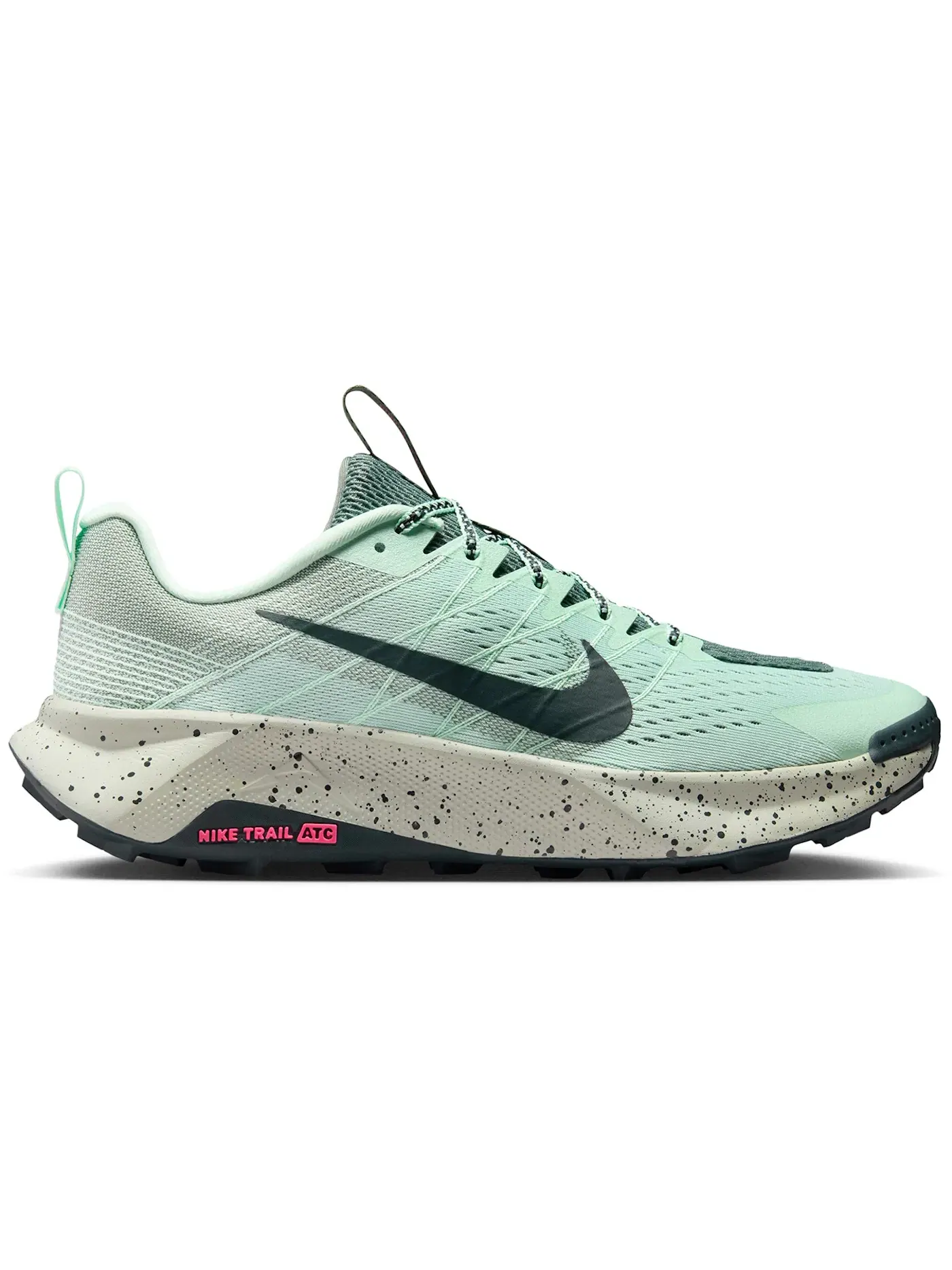 Мужские кроссовки для бега с амортизацией Nike Wildhorse 10 Nike — изображение 1 из 1, зеленый/розовый