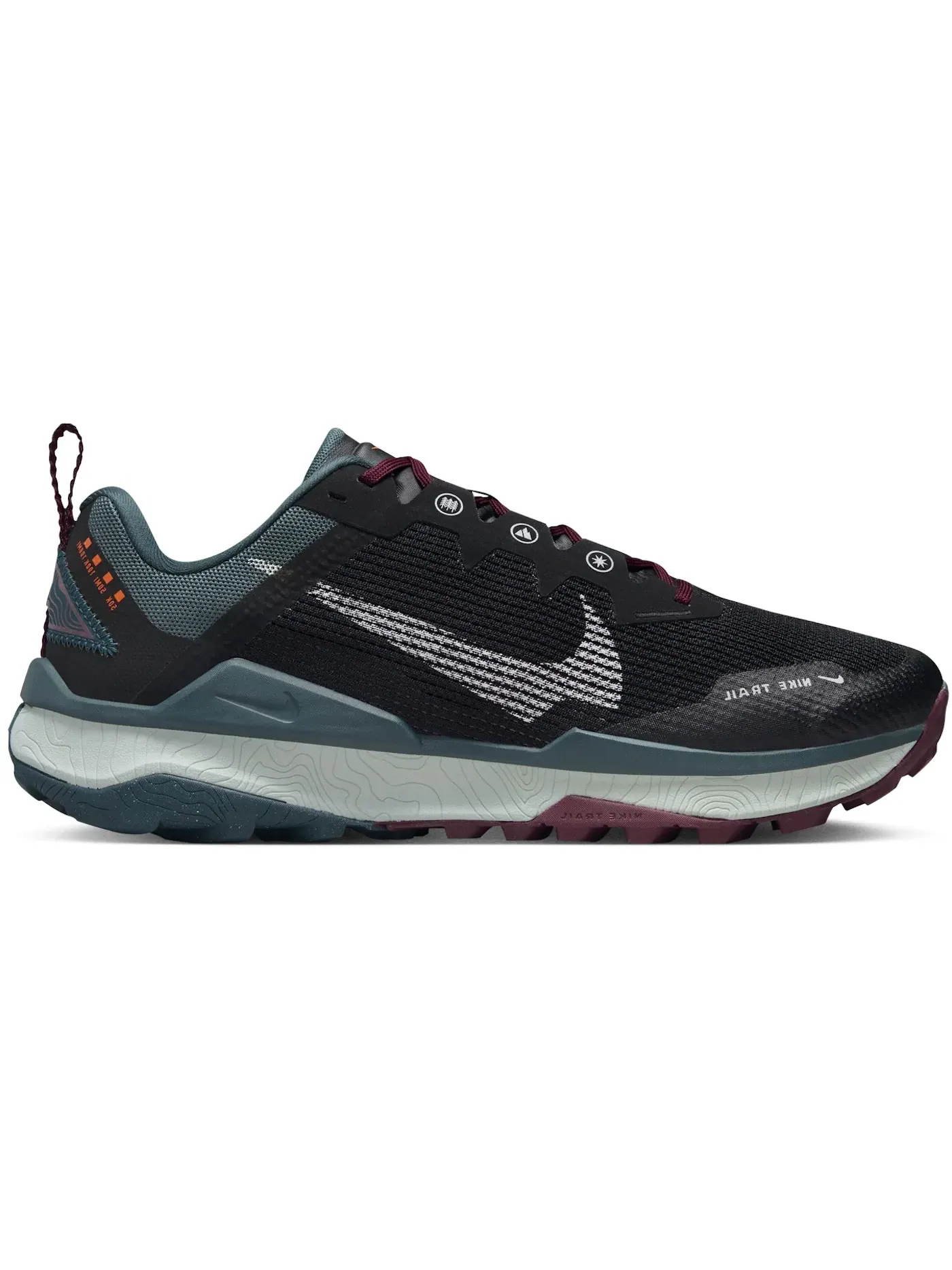 Мужские кроссовки для бега Nike Wildhorse 8 — изображение 1 из 1, черный/глубокий