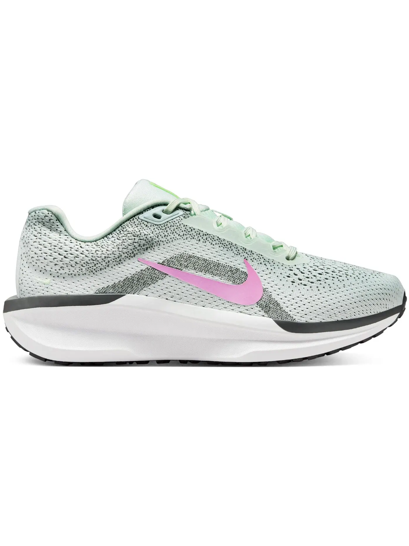 Женские кроссовки для бега Nike Winflo 11 — изображение 1 из 1, зеленый//белый/розовый