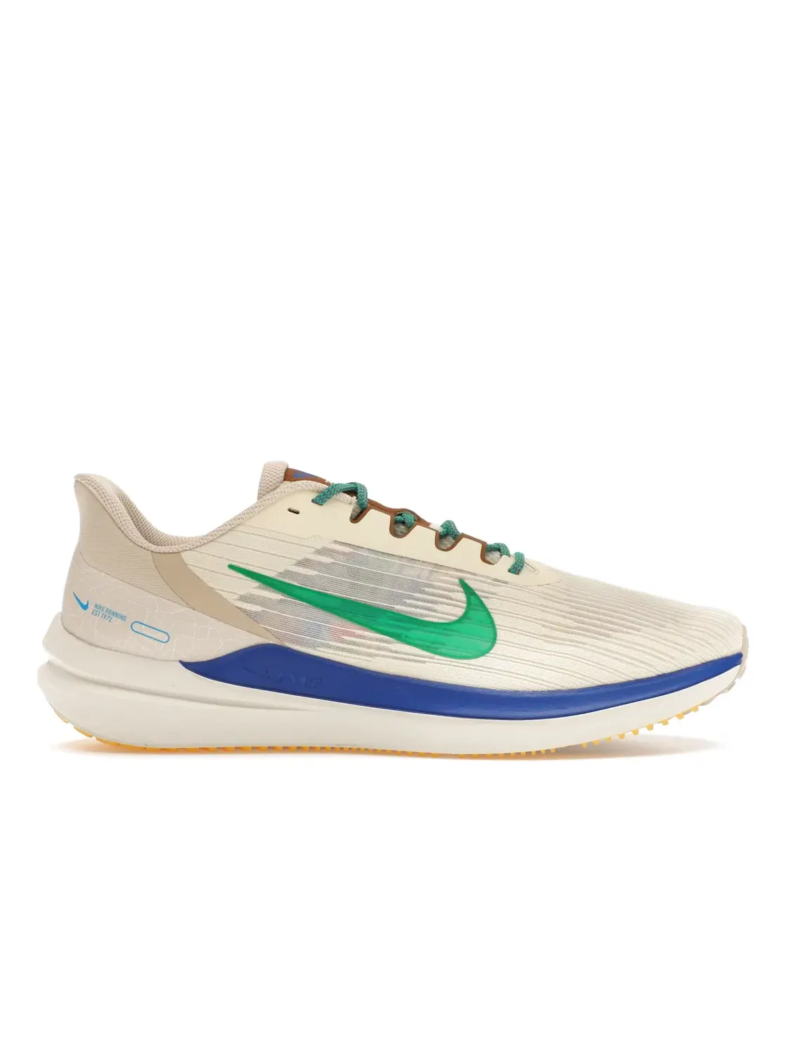 Мужские кроссовки Lifestyle Nike Winflo 9 Premium — изображение 1 из 4, синий/зеленый
