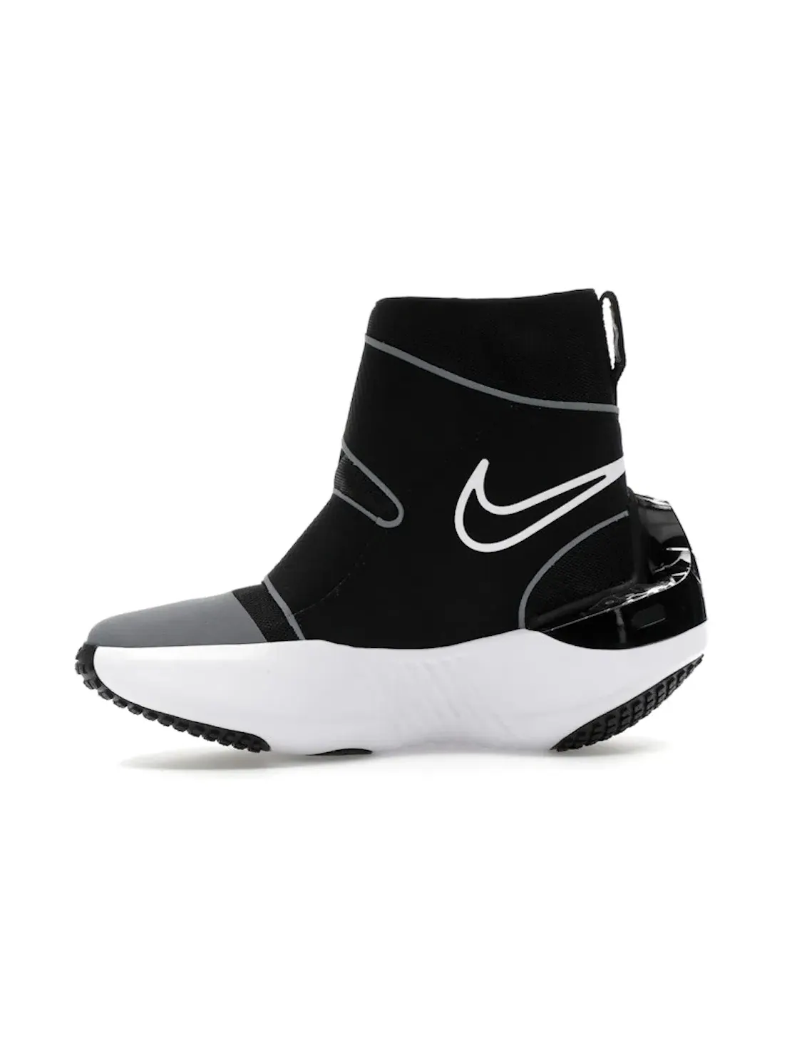 Мужской ботинок Nike x Hyperice Hyperboot Nike — изображение 3 из 4, черный/белый/серый