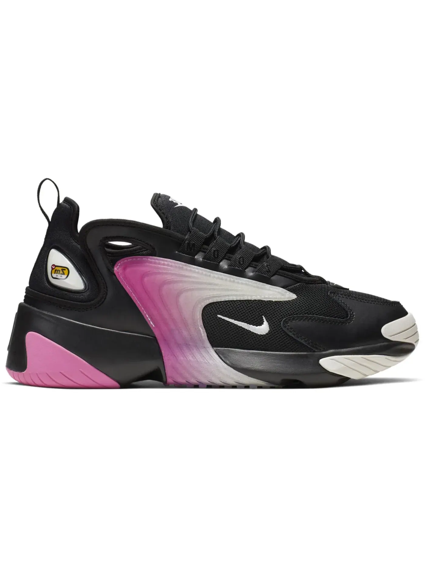 Женские кроссовки Lifestyle Nike Zoom 2K Nike — изображение 1 из 1, черный/белый/розовый