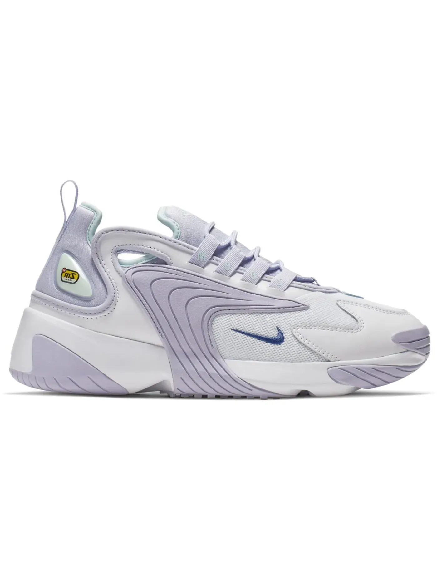 Женские кроссовки Lifestyle Nike Zoom 2K Nike — изображение 1 из 1, белый/фиолетовый