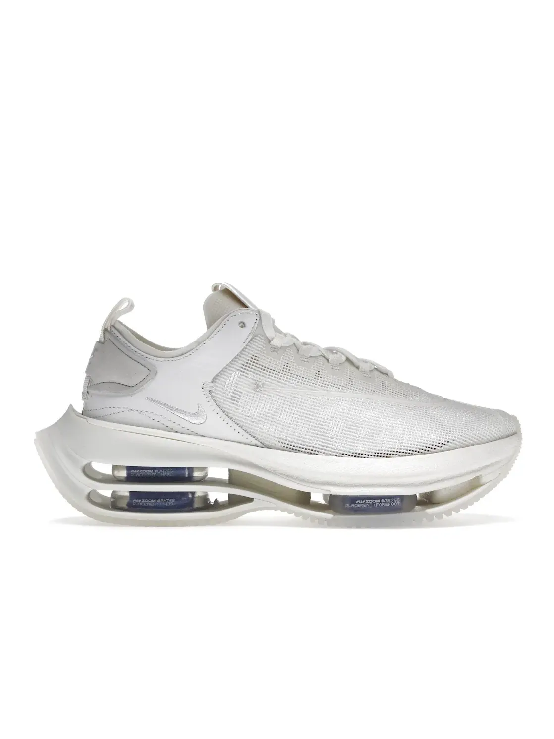 Женские кроссовки Lifestyle Nike Zoom Double Stacked — изображение 1 из 4, белый/синий-черный