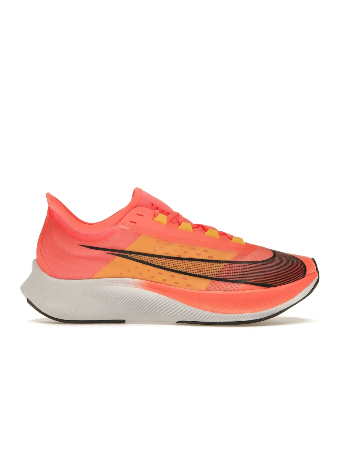 Мужские кроссовки для бега Nike Zoom Fly 3 — изображение 1 из 4, яркий//черный