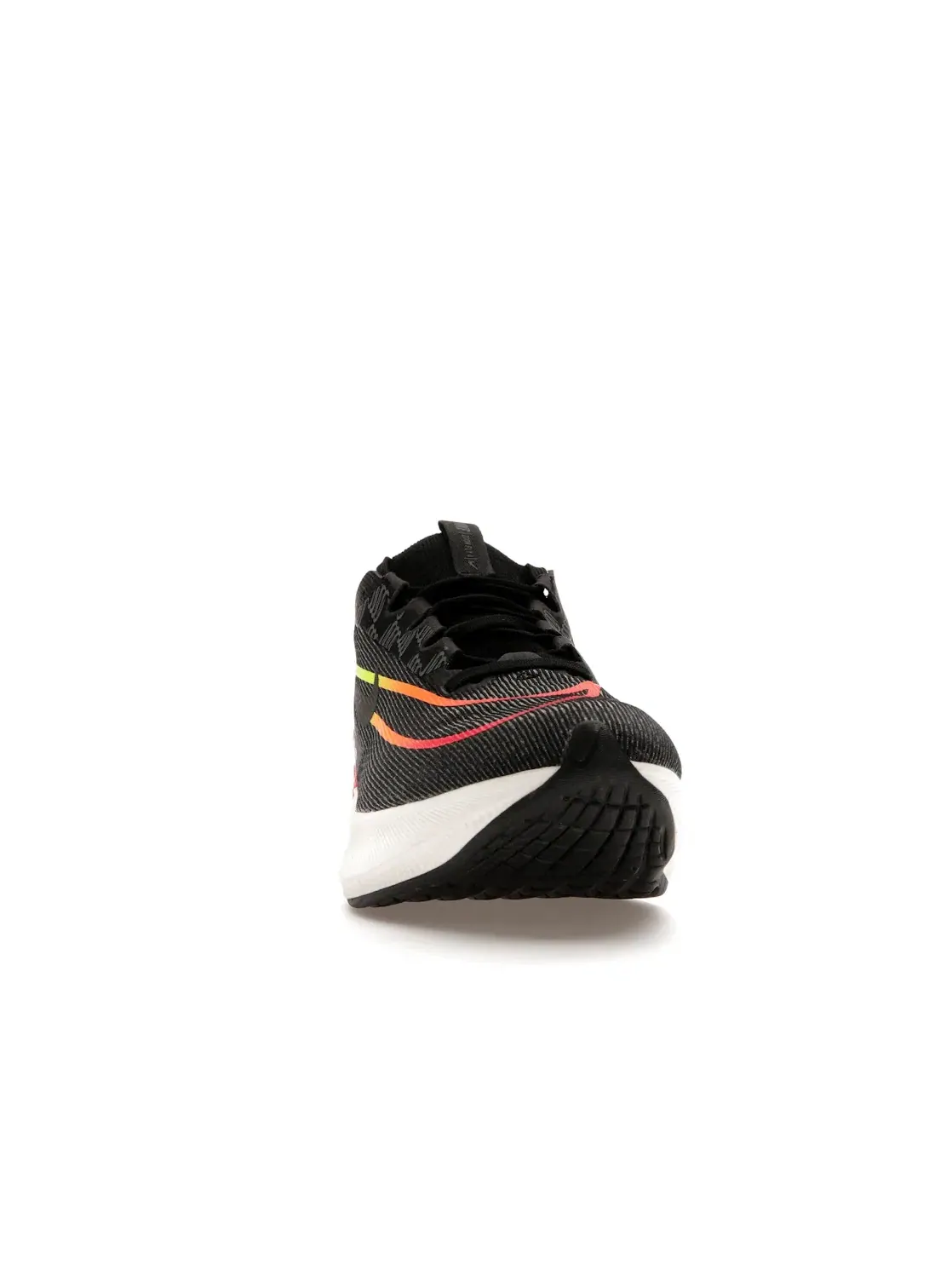 Мужские кроссовки беговые Nike Zoom Fly 4 — изображение 2 из 4, черный/зеленый/оранжевый