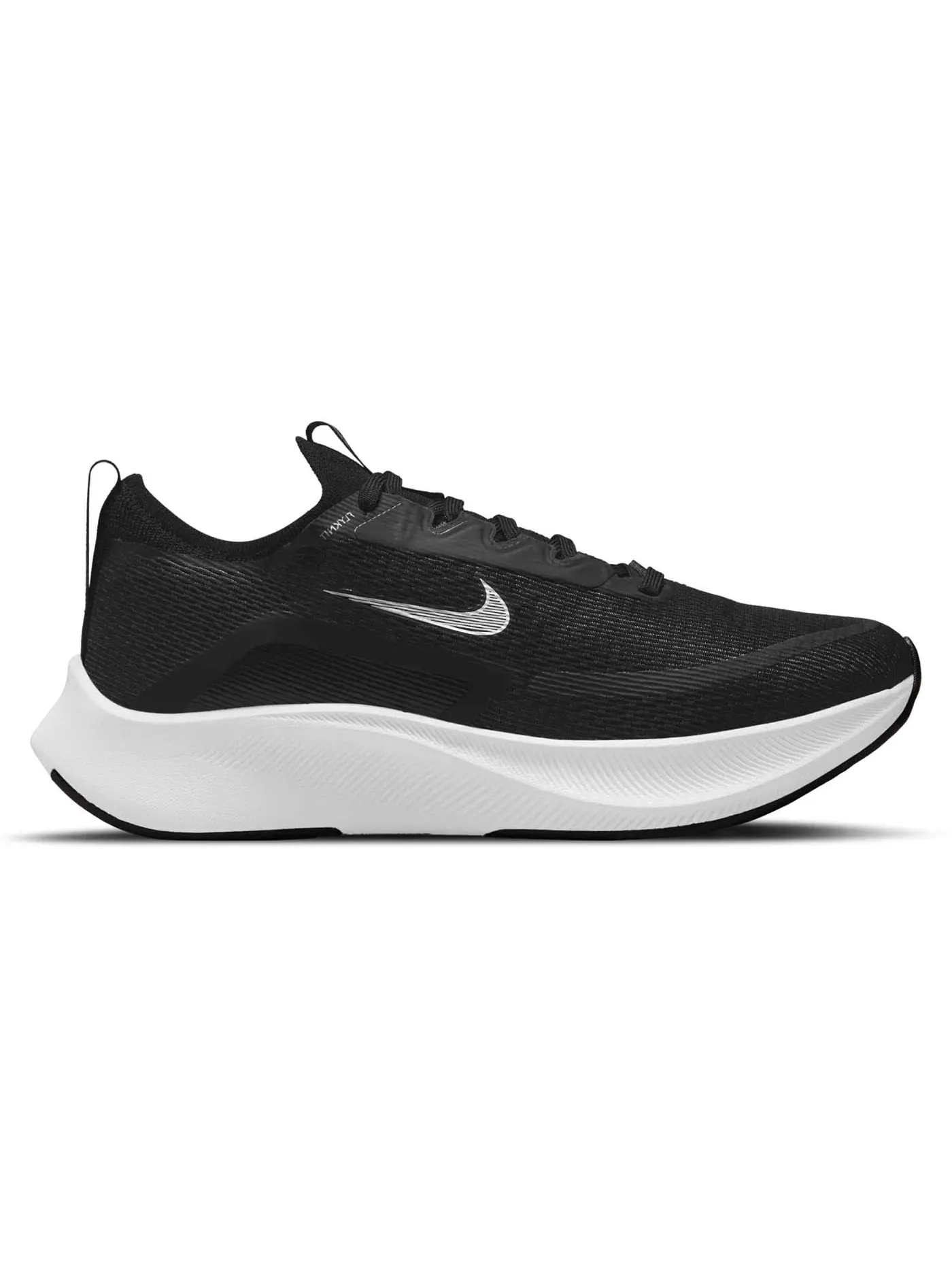 Женские кроссовки для бега Nike Zoom Fly 4 — изображение 1 из 1, черный/черный//белый