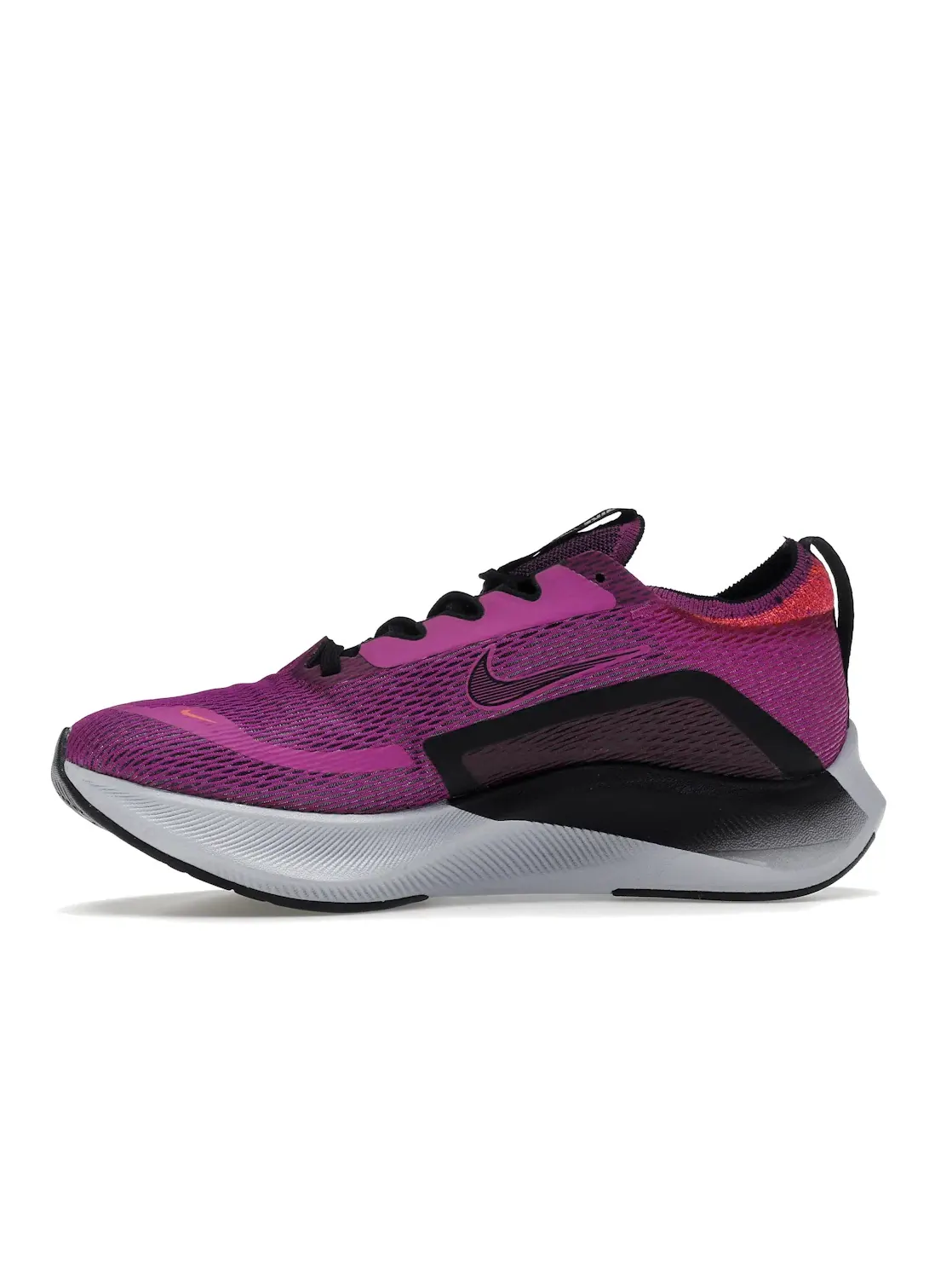 Женские кроссовки для бега Nike Zoom Fly 4 — изображение 3 из 4, фиолетовый/черный--серый